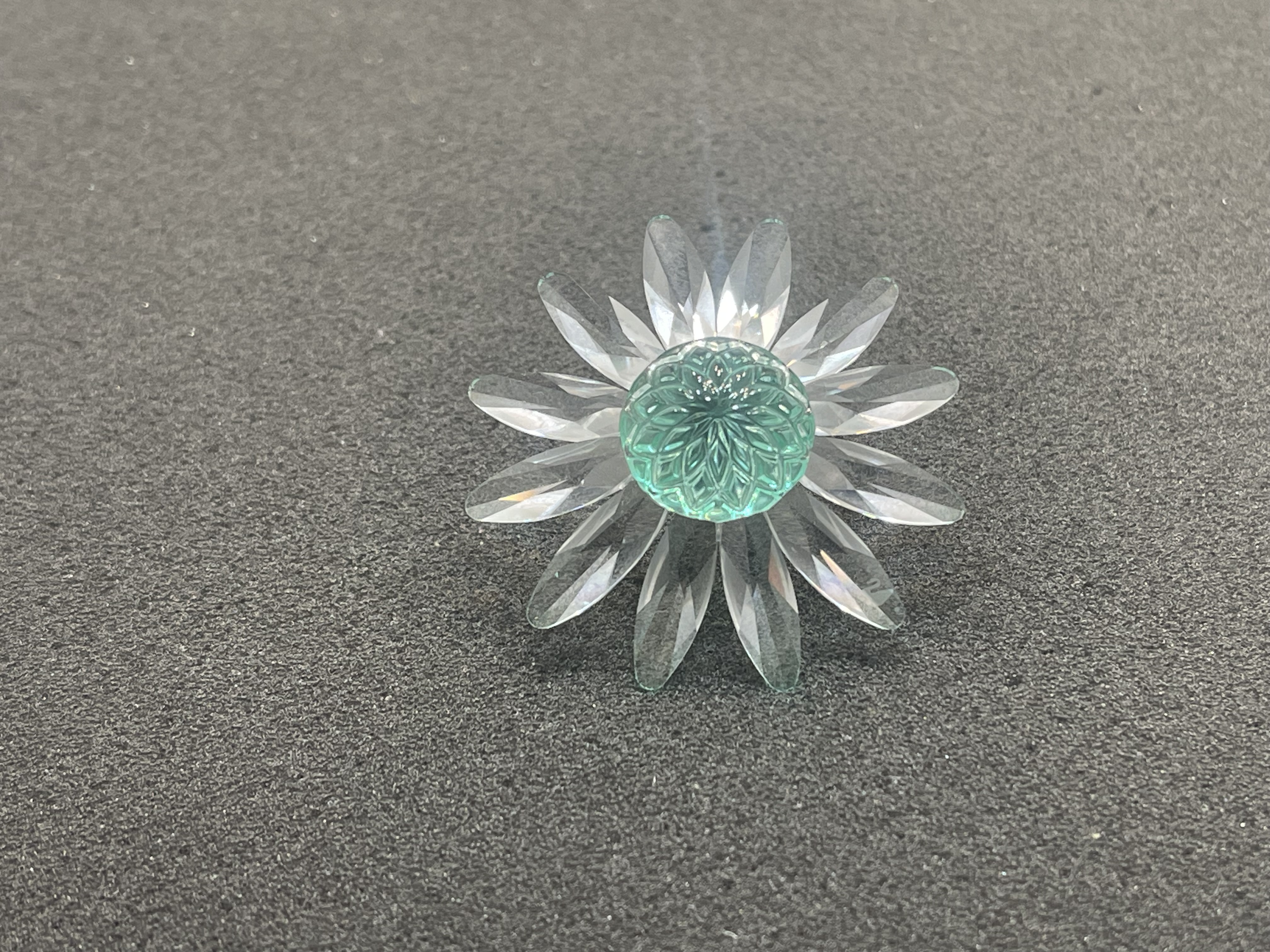  Swarovski Figur Margerite Grün 5 cm. Top Zustand  