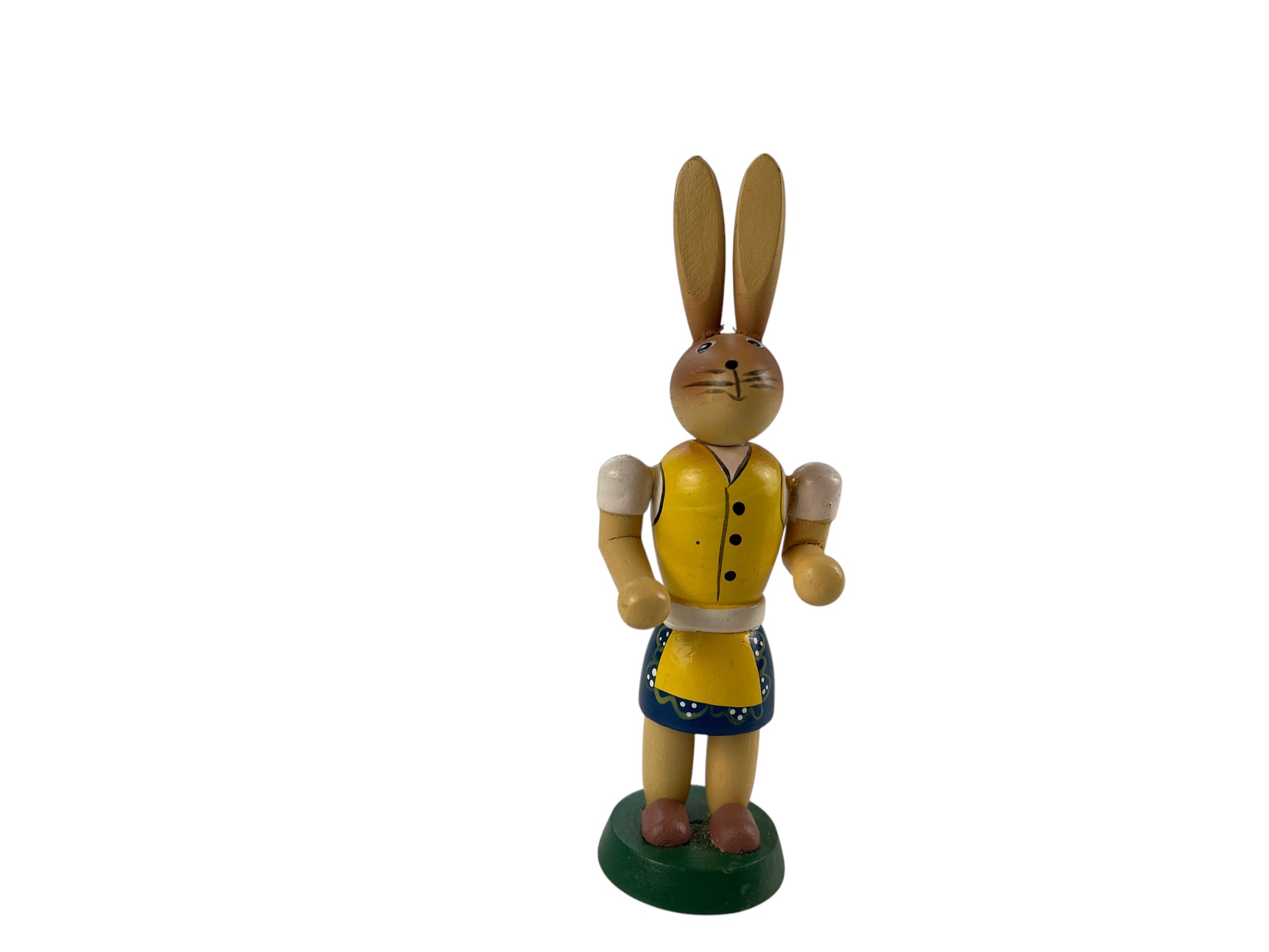 Erzgebirge Figur Hase 13 cm. Guter Zustand  