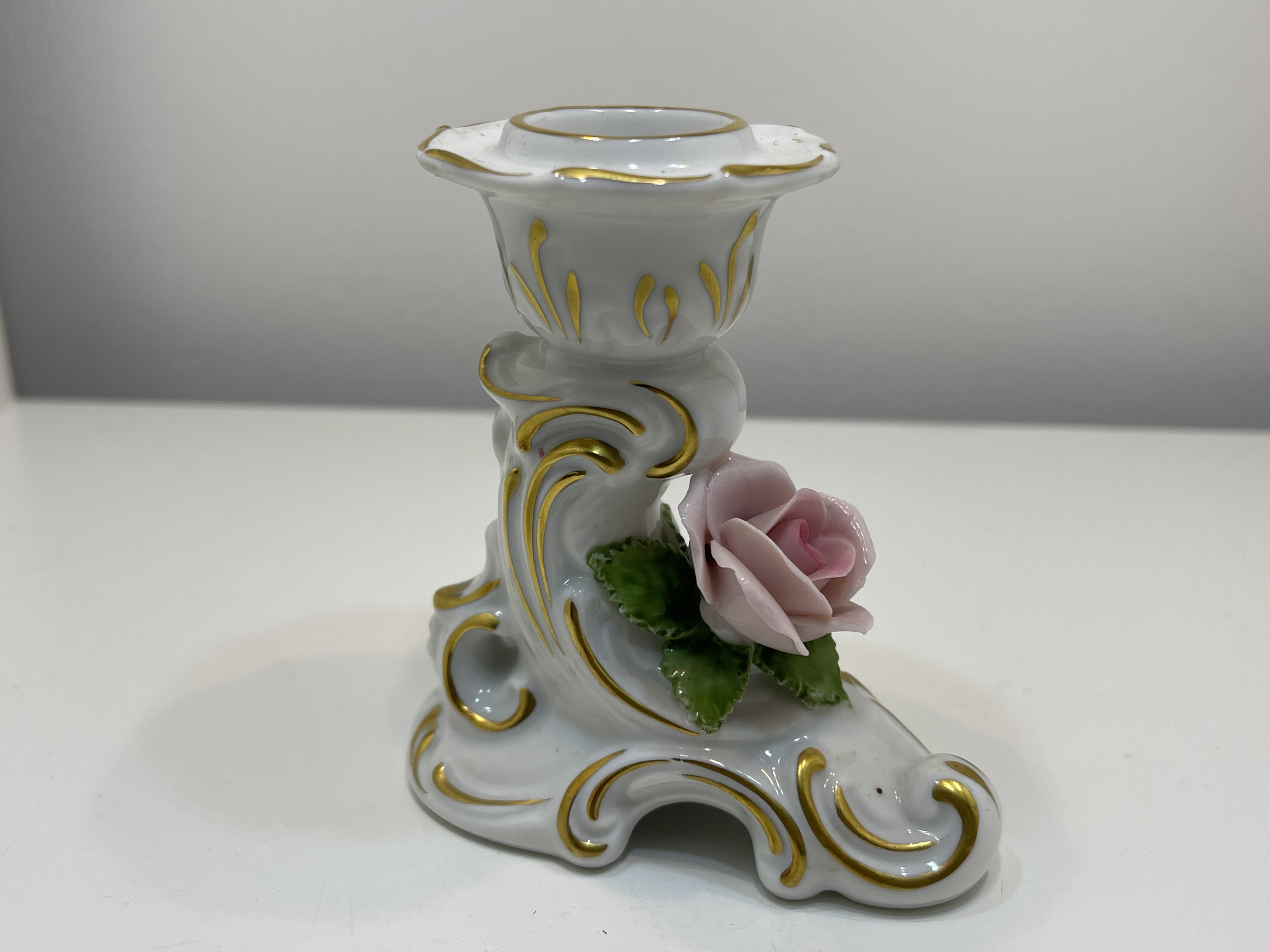 Sammler Porzellan AK Kaiser Kerzenhalter ca. 9 cm. Top Zustand    Sammler Porzellan AK Kaiser Kerzenhalter ca. 9 cm. Top Zustand