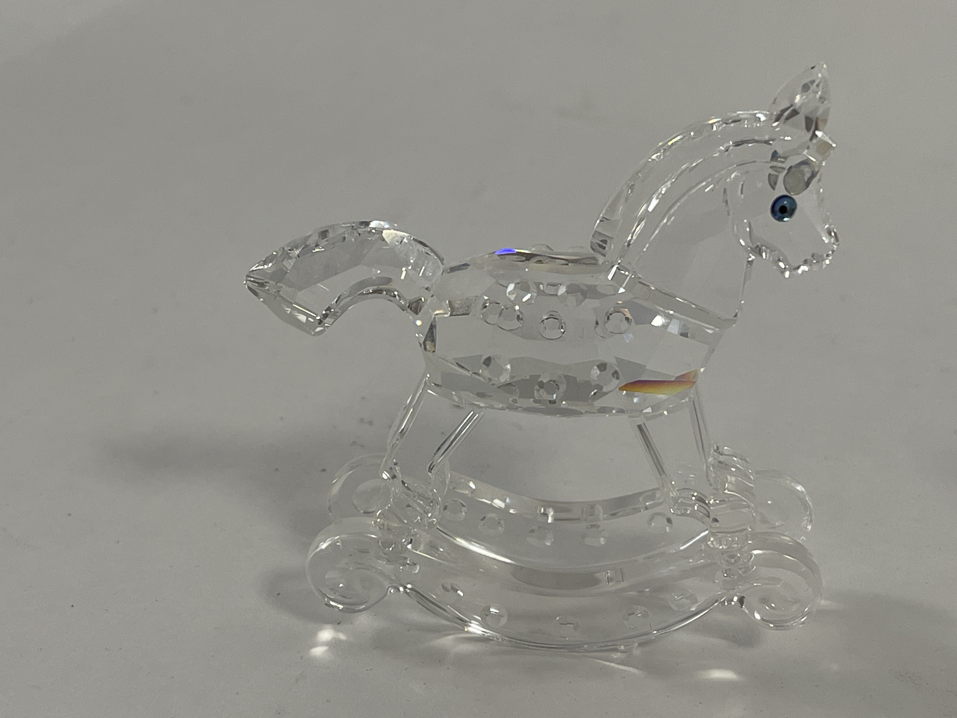  Swarovski Figur 183270 Schaukelpferd 6,8 cm. Top Zustand  