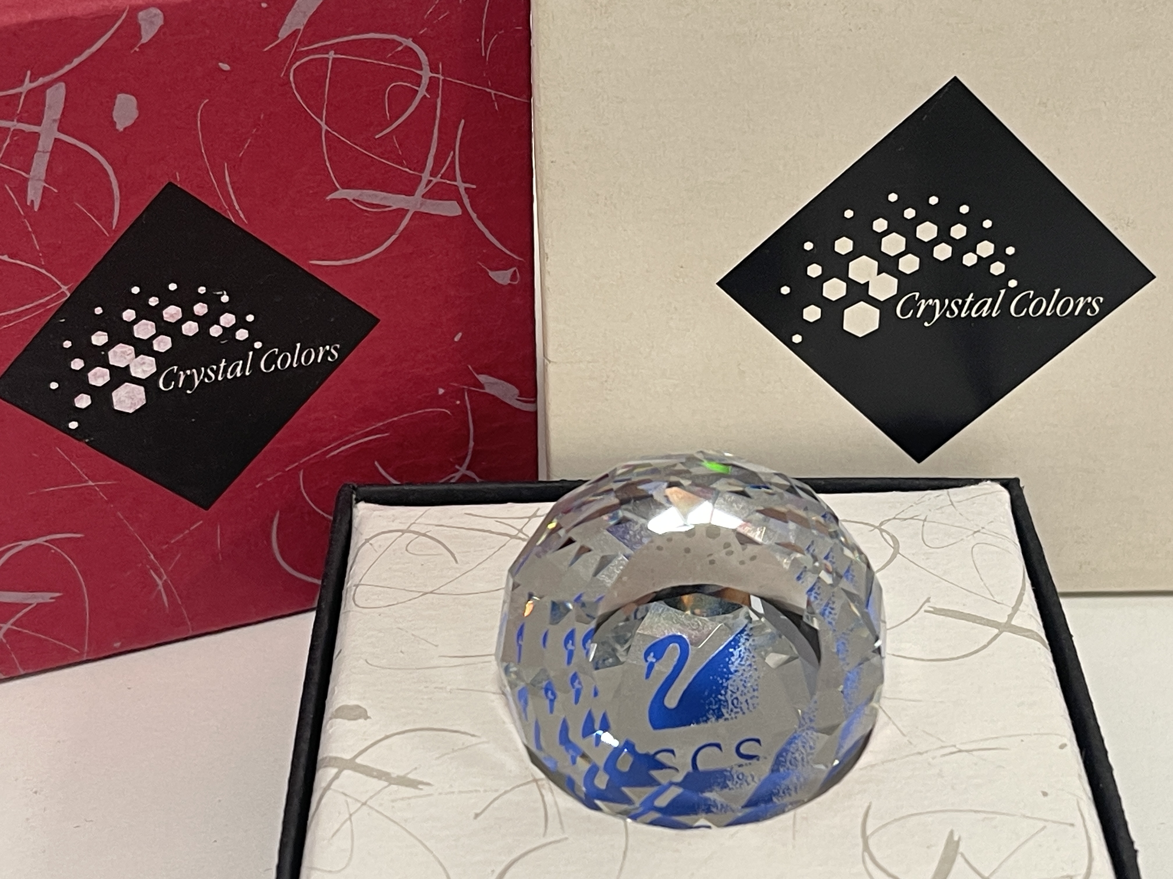 Swarovski Figur Briefbeschwerer 4 cm Ø. Top Zustand.  + OVP