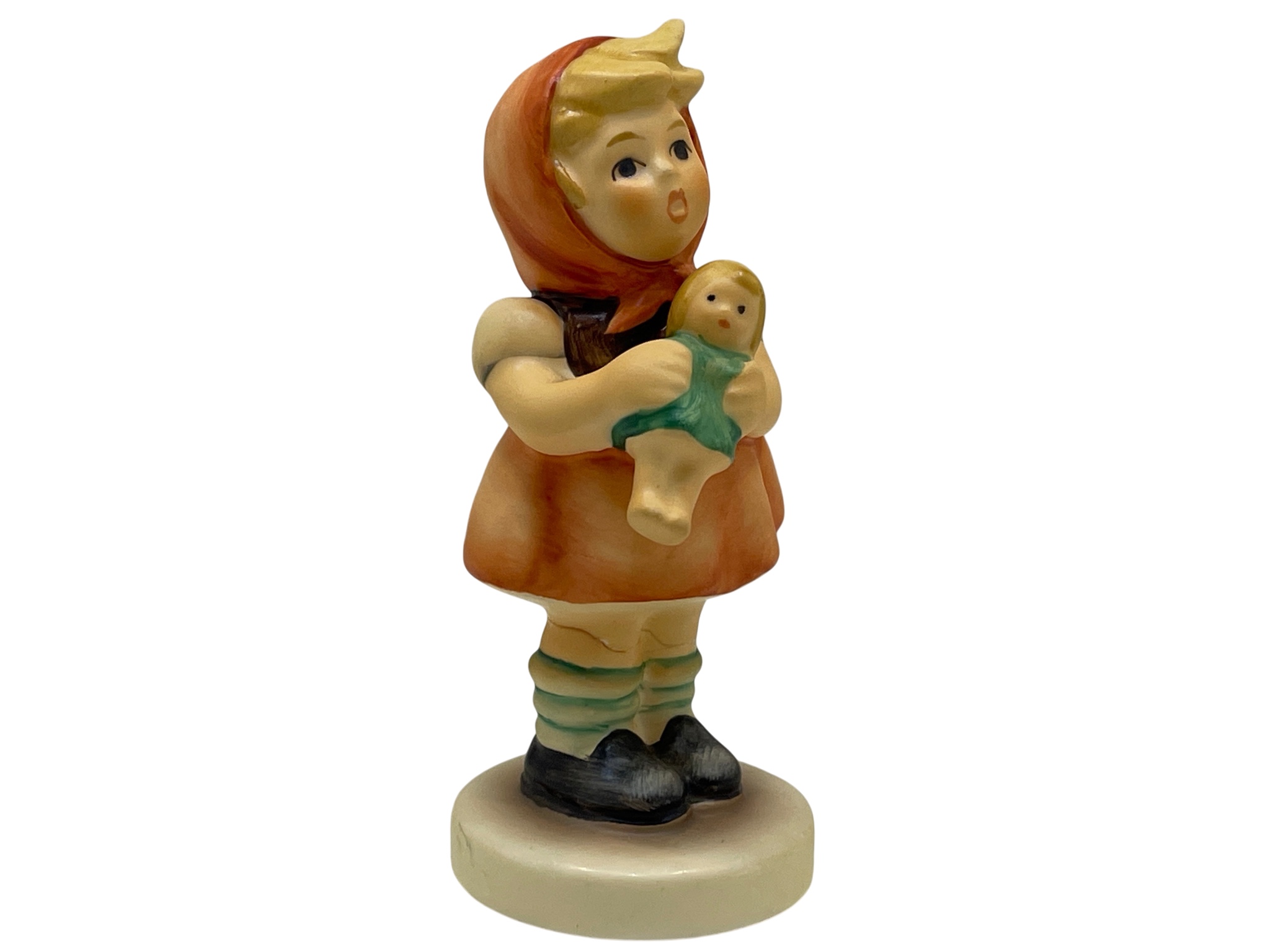  M.I. Hummel Figur 239/B Mädchen mit Puppe 9 cm. 1 Wahl. Top Zustand