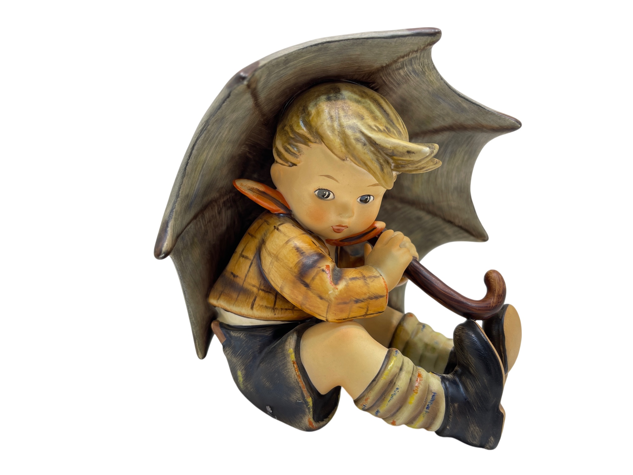 Hummel Figur 152/0A. Geborgen Junge 12,5 cm. 1 Wahl. Top Zustand