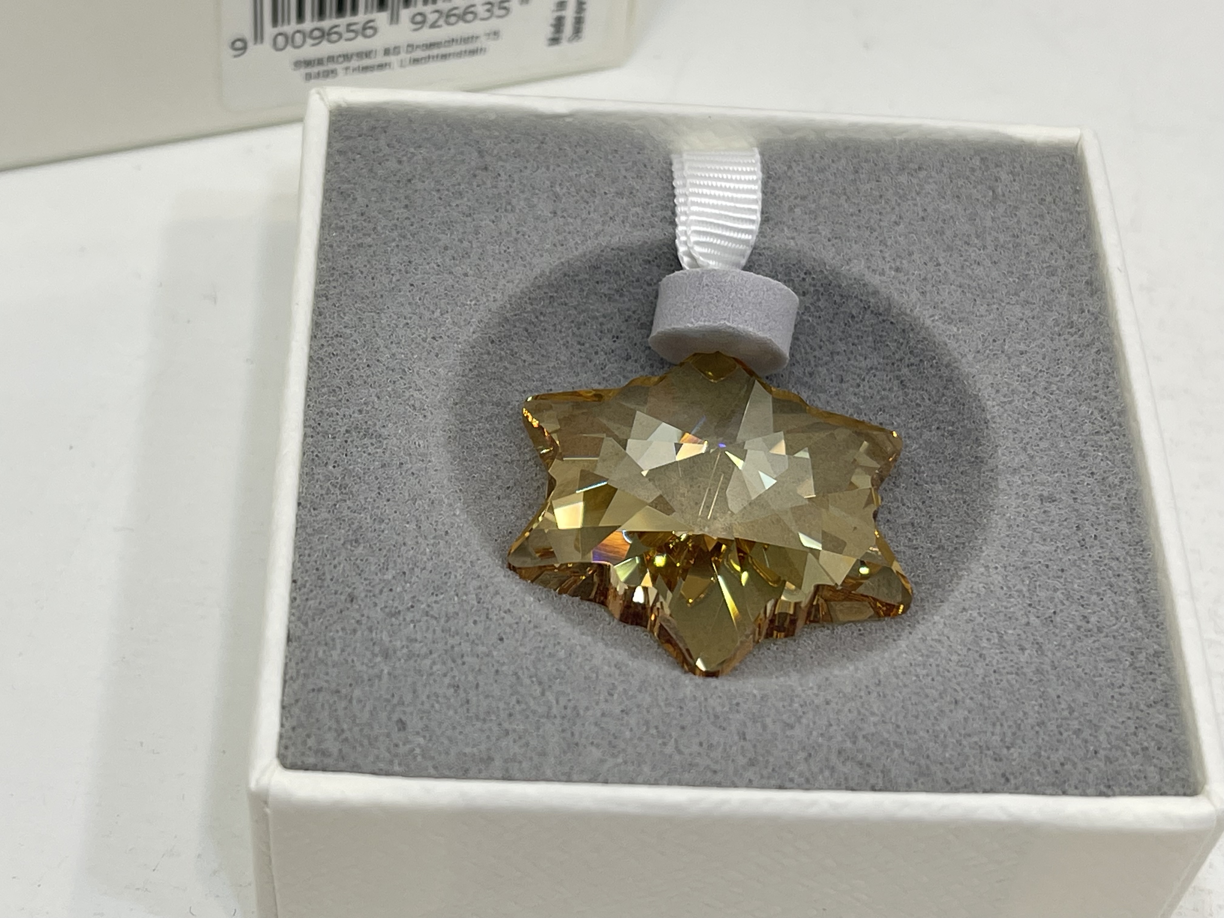 Swarovski Figur 5692663 Weihnachtsstern 3 cm + OVP & Zertifikat- Top Zustand   