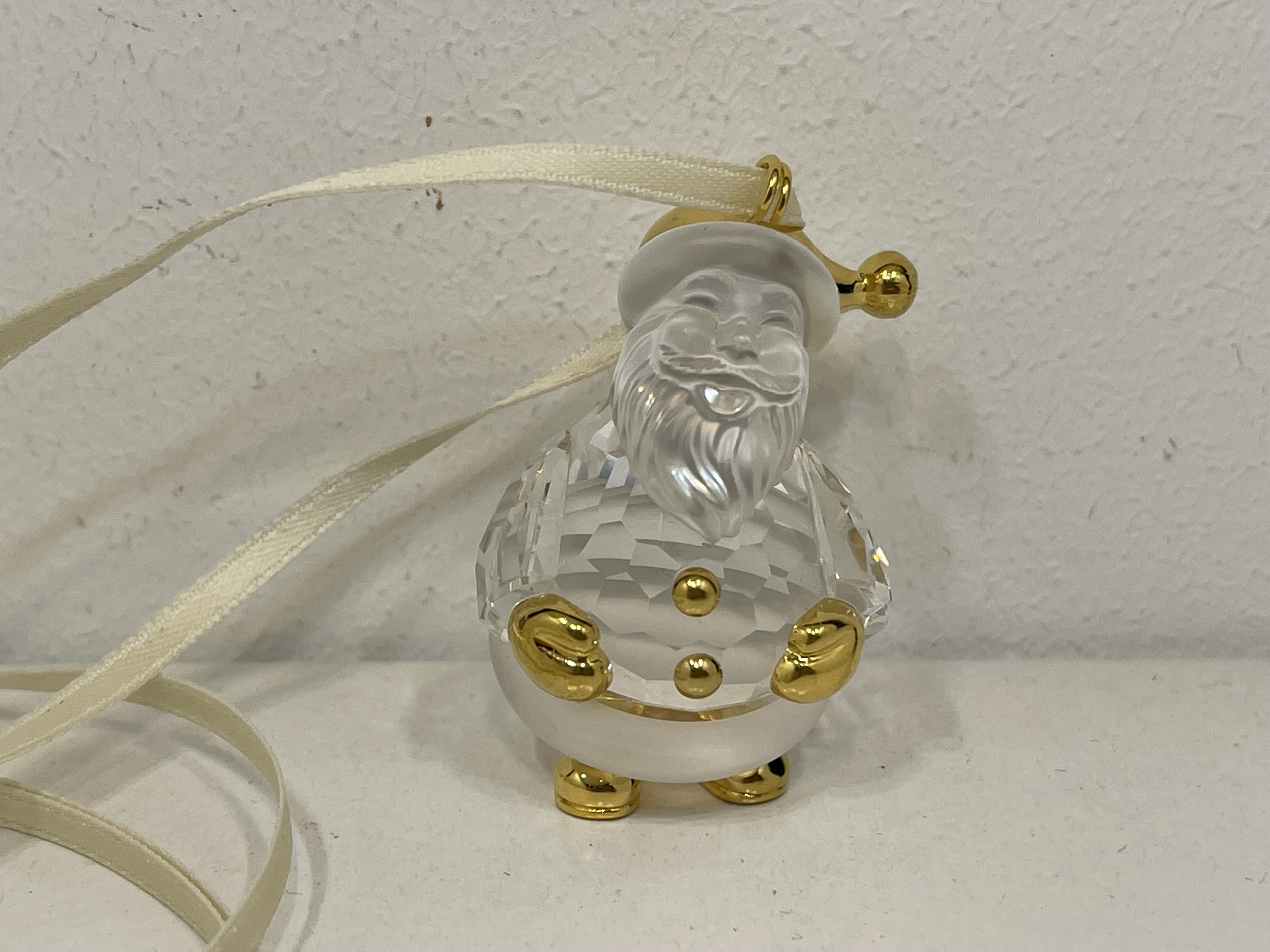  Swarovski Figur 665031 Weihnachtsmann Ornament 4 cm. Top Zustand
