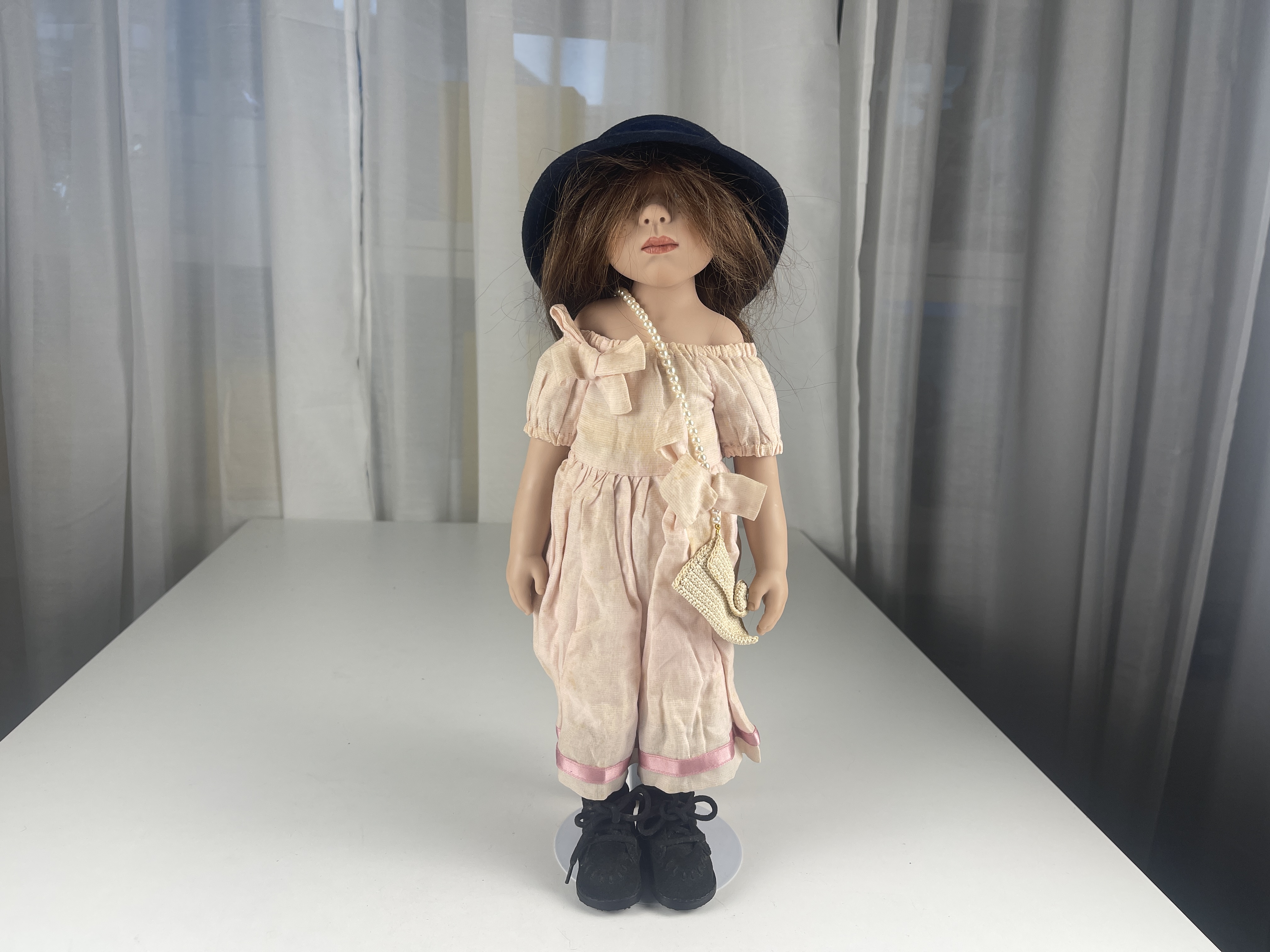 Zwergnase Sammler Vinyl Puppe 42 cm Zustand Siehe Fotos