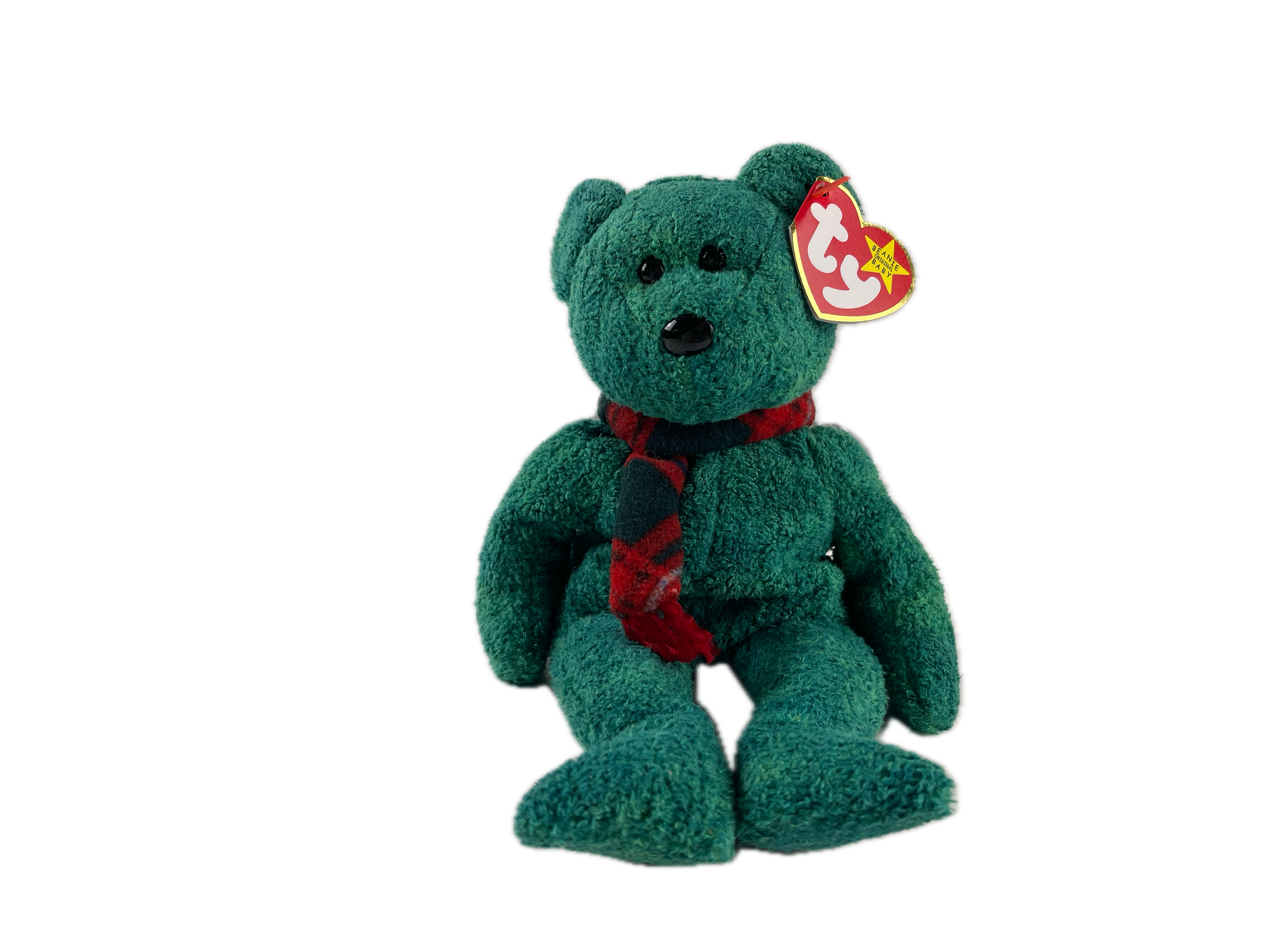 Sammler Stofftier Beanie Babies - Teddy - 21 cm. Top Zustand  