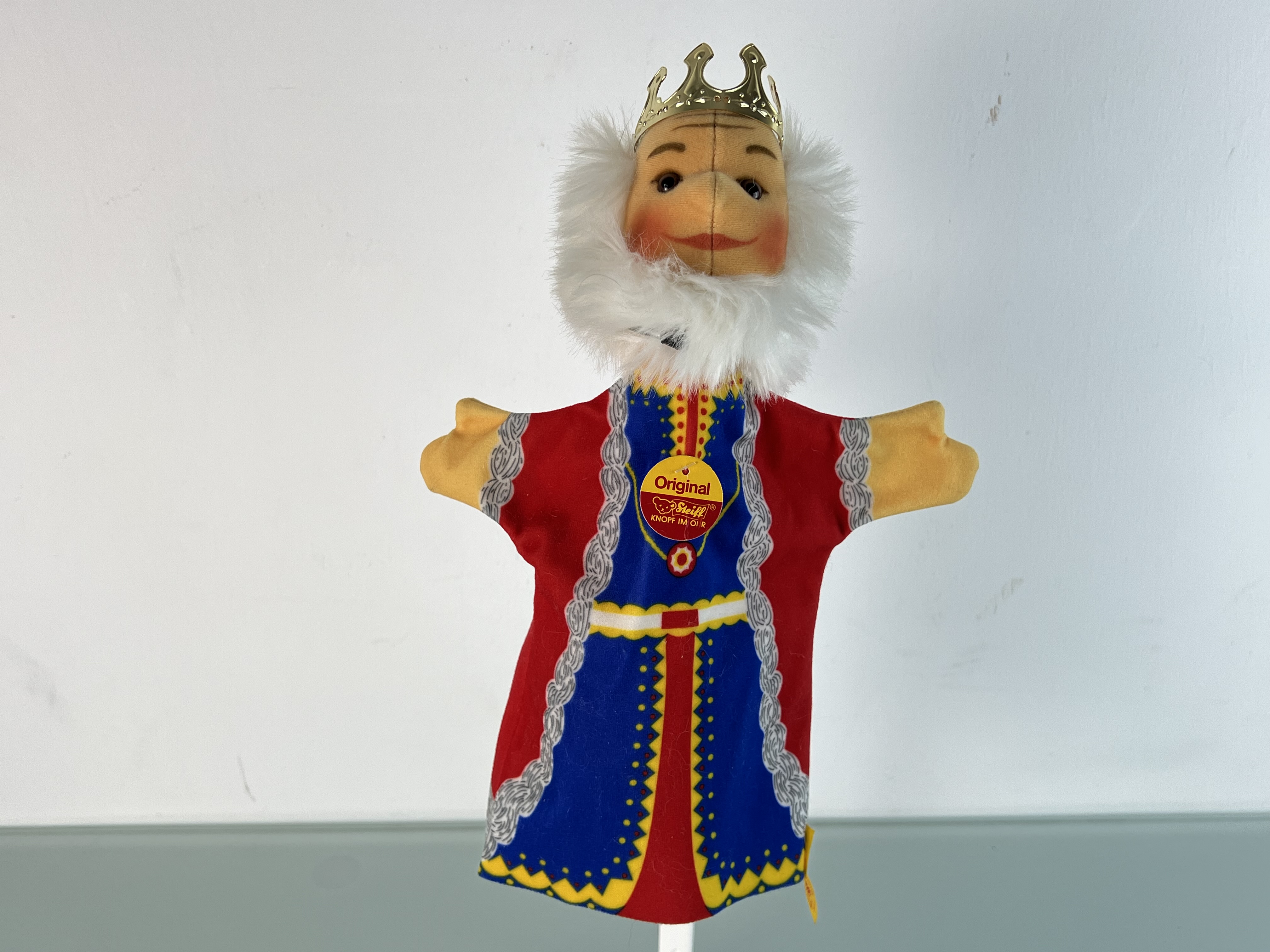 Steiff Handpuppe 255359 Kasperle 31cm. Top Zustand siehe Fotos