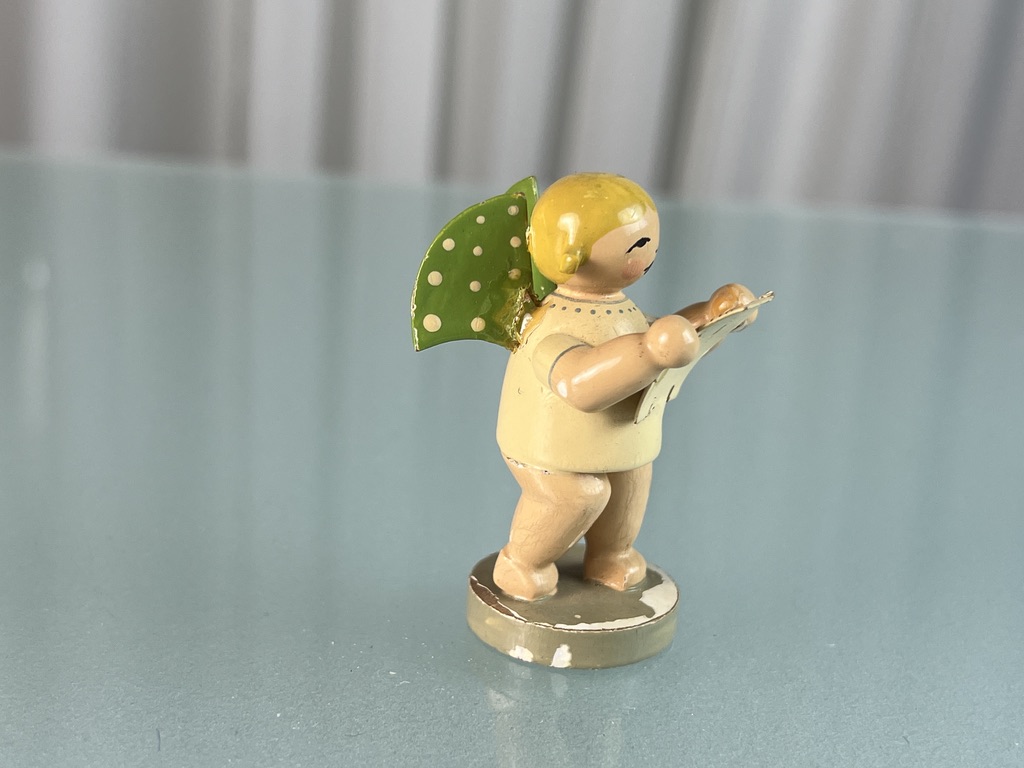 Erzgebirge Figur Sammlerfigur Holz 6 cm. Guter Zustand siehe Fotos