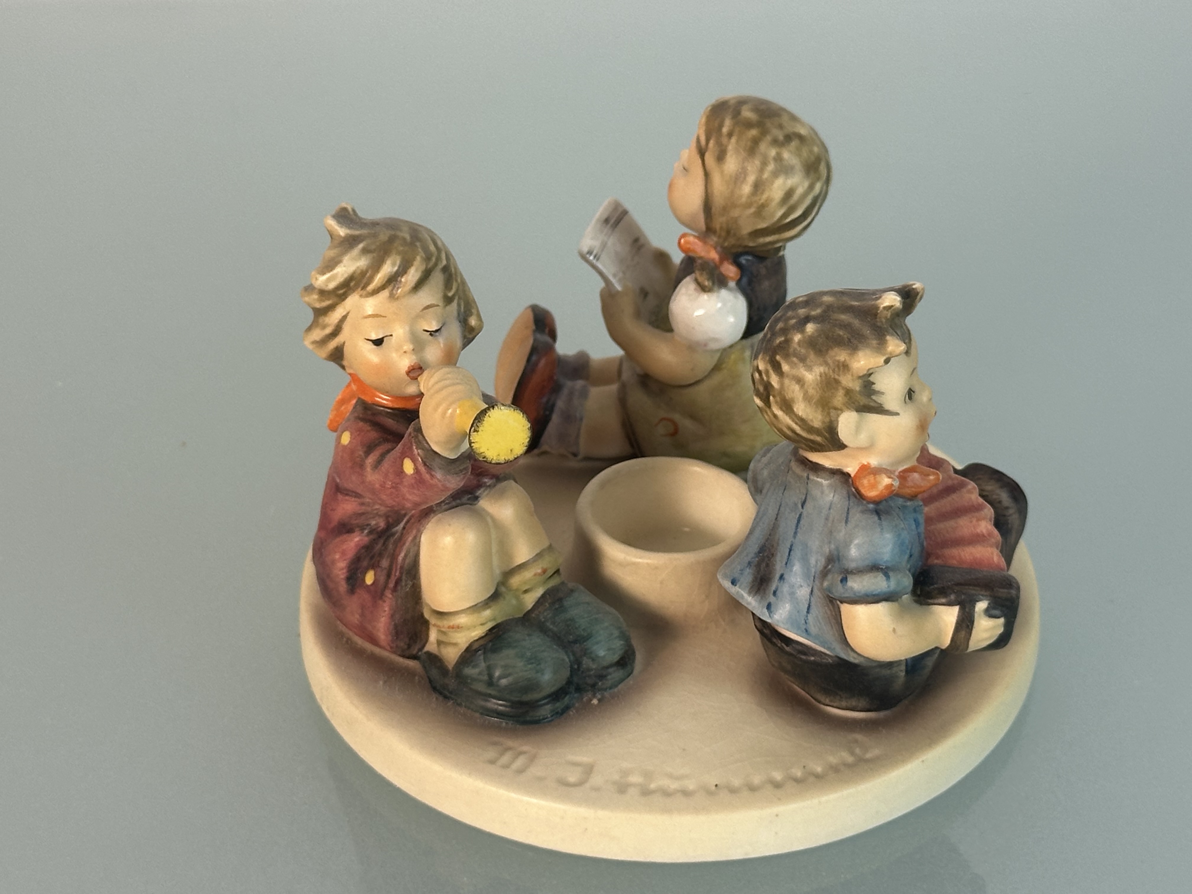 Hummel Figur 338 Kerzenständer 12,4 x 8,5 .1 Wahl. Top Zustand