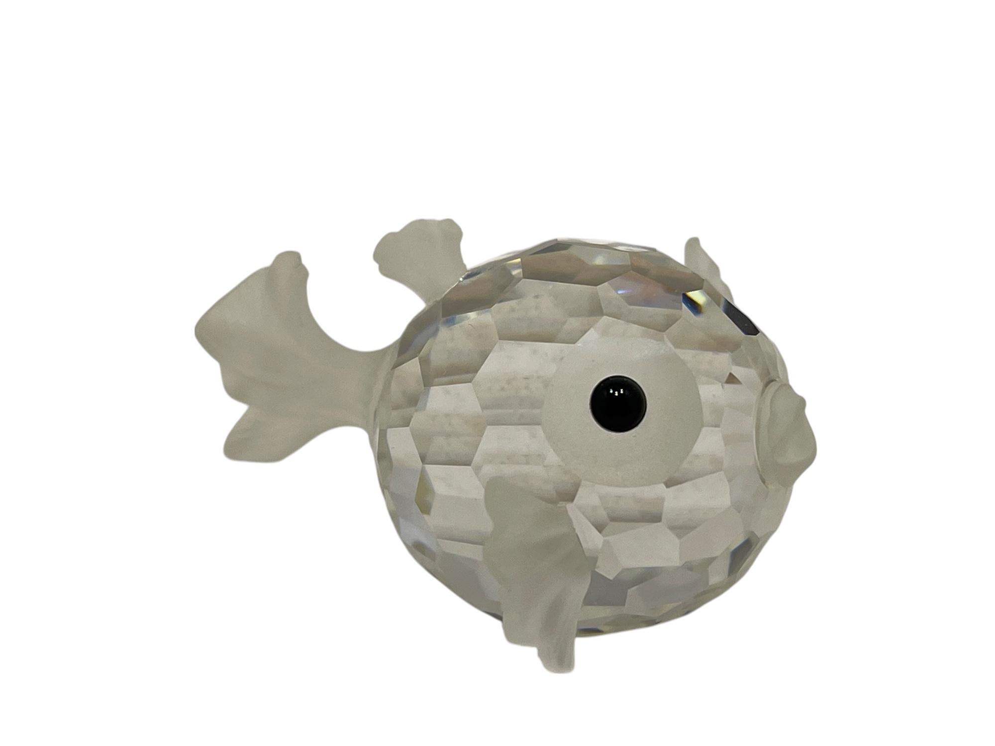 Swarovski Kristall Figur 012724 Kugelfisch 5,5 cm. Top Zustand. 