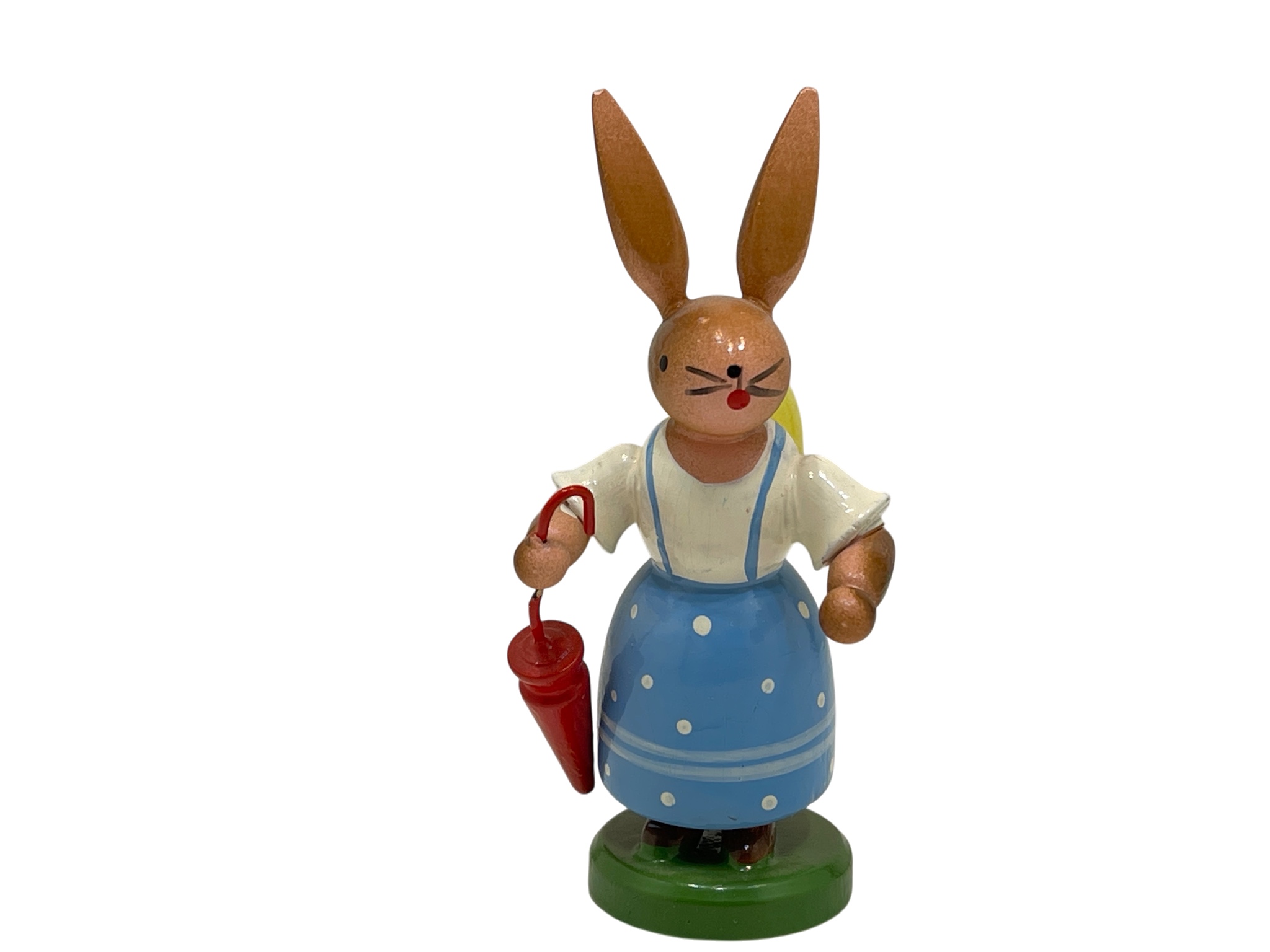 Erzgebirge Figur Hase 7,5 cm. Zustand siehe Fotos   