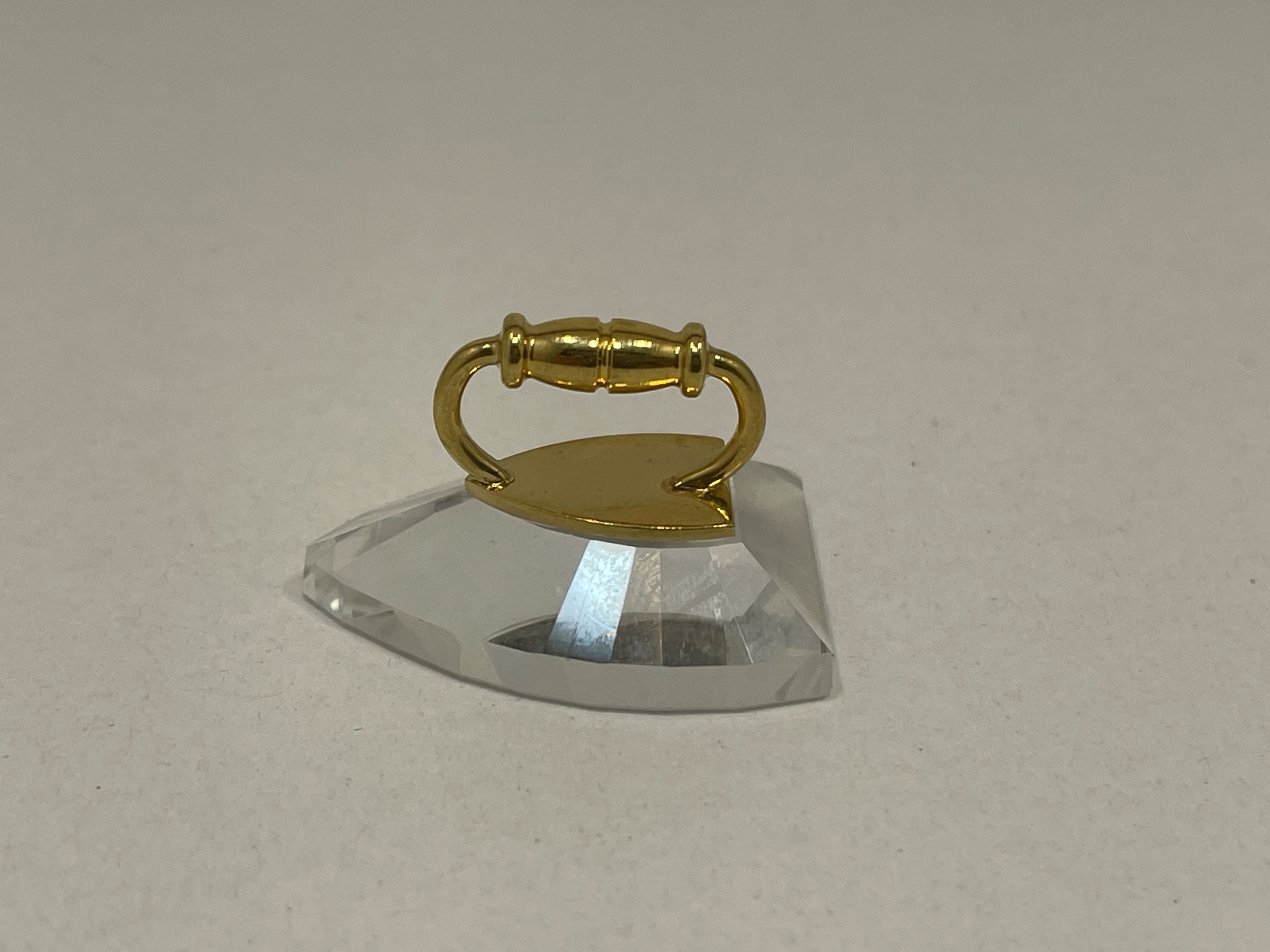 Swarovski Figur 168676 Memories Bügeleisen 3 cm.  Kristall - Top Zustand   