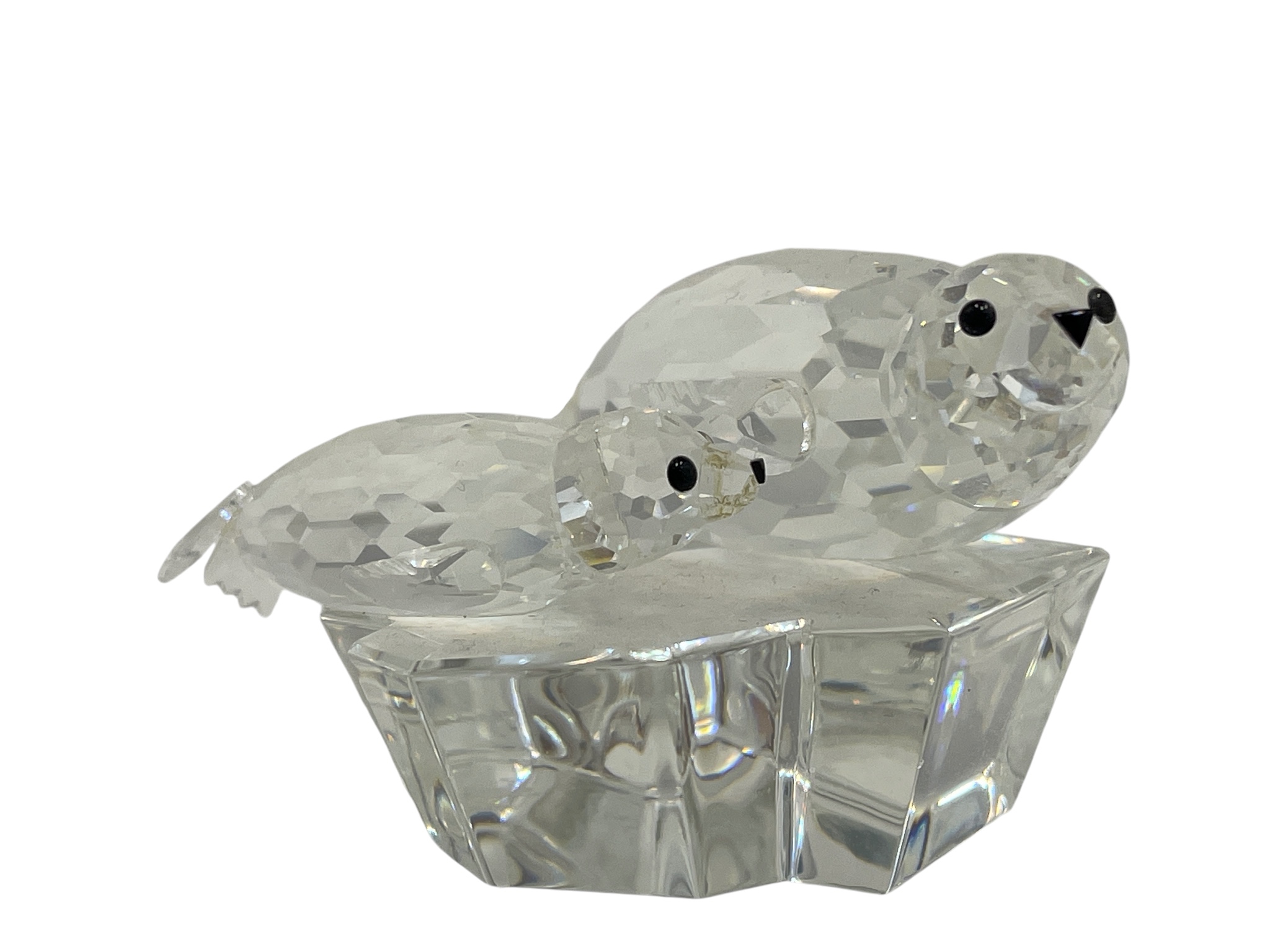 Swarovski Figur 158872 Jahresfigur Die Robben 11 cm. Top Zustand 