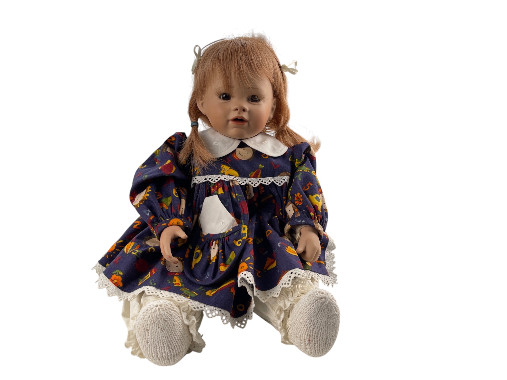 Künstler Porzellan Puppe 36 cm. Top Zustand