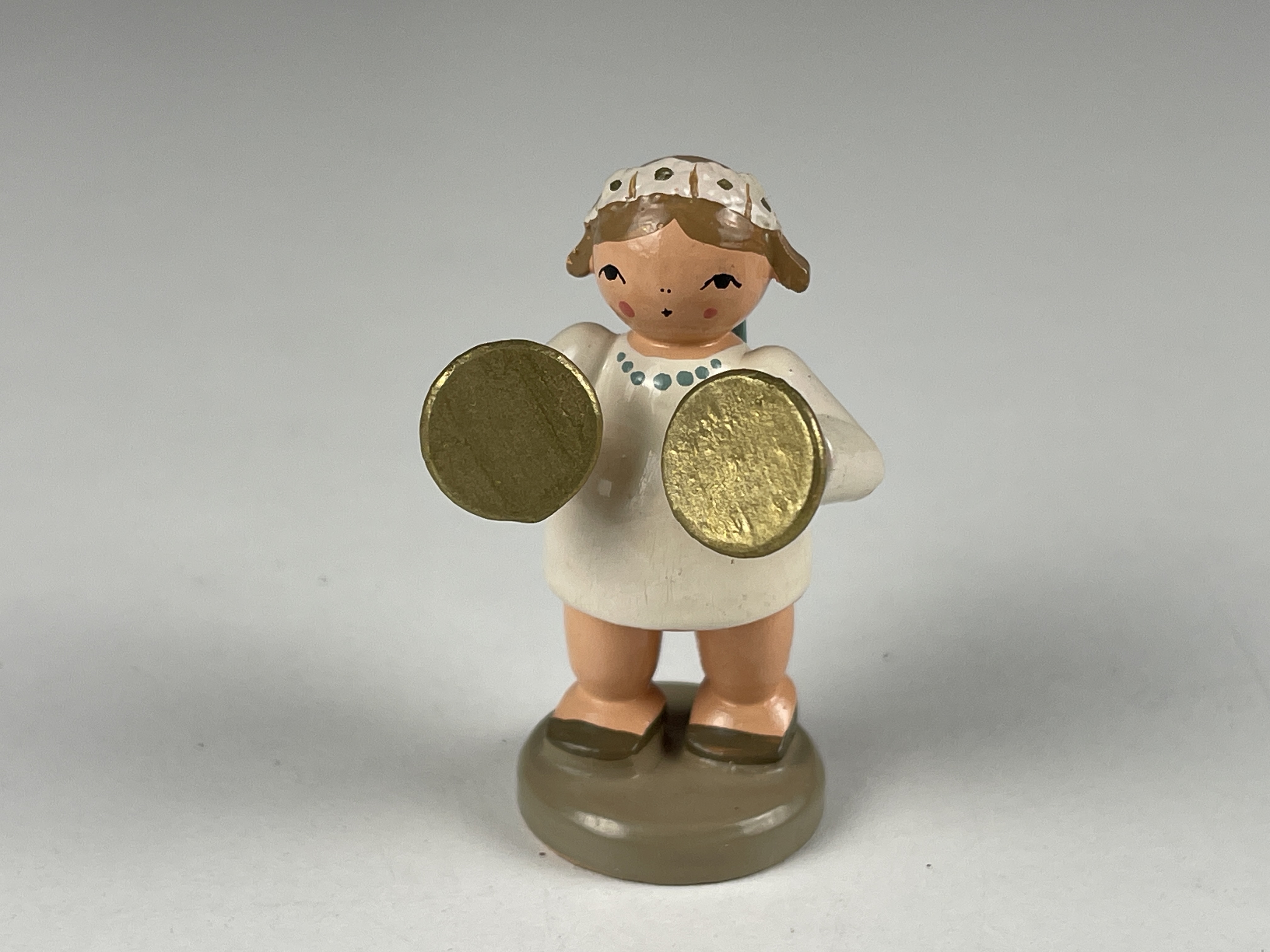 Erzgebirge Figur Engel 5 cm. Zustand siehe Fotos  