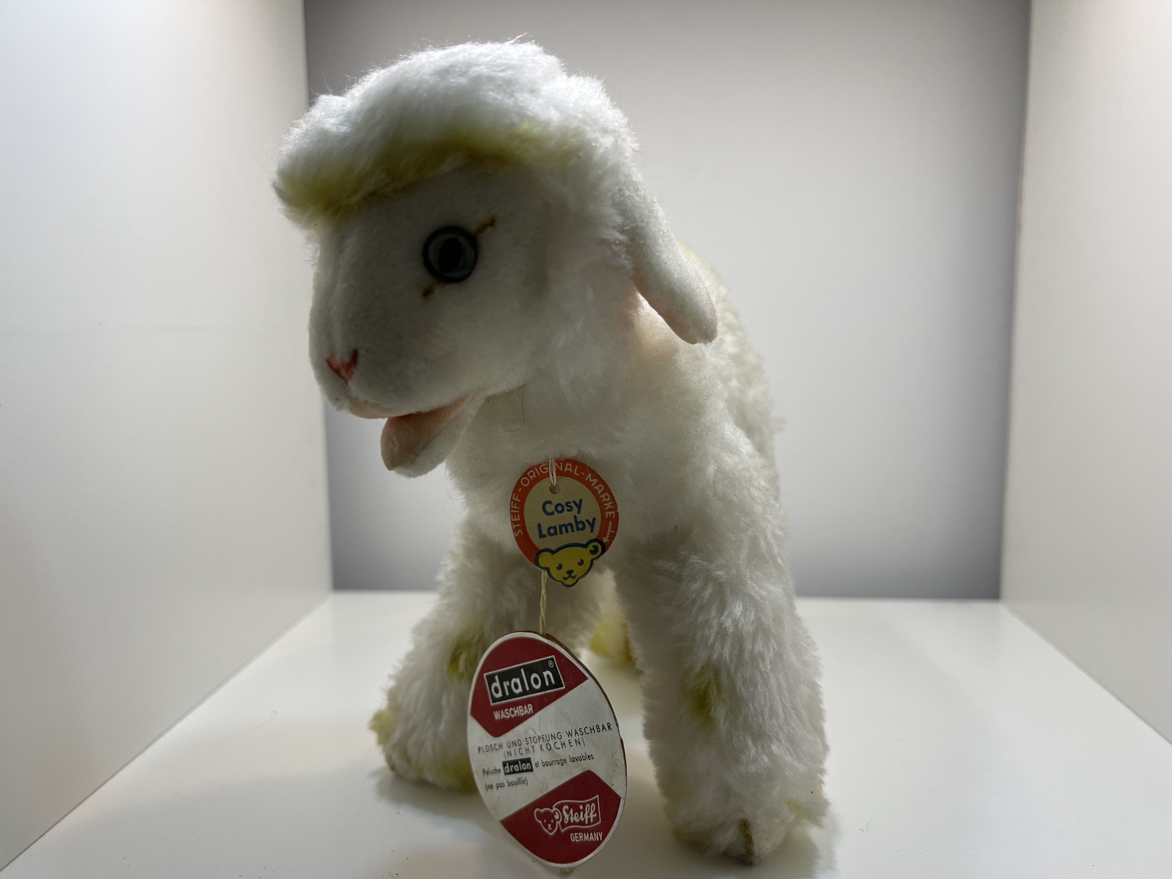 Steiff Tier Lamm Lambsy Cosy 21cm Top Zustand