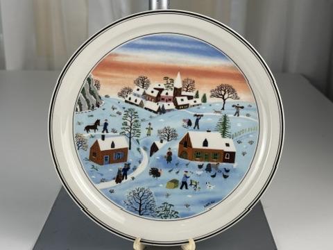 Villeroy und Boch Porzellan Teller Sammlerteller 23,5 cm Ø. Top Zustand
