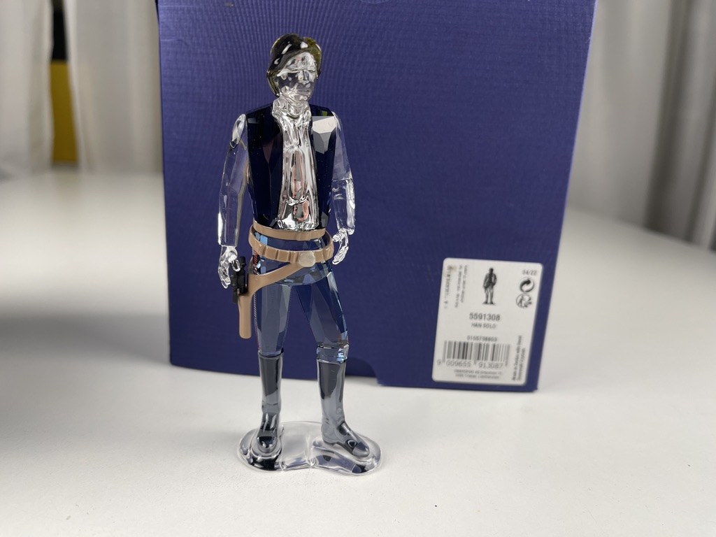  Swarovski Figur 5591308 Star Wars Han Solo 11,8 cm Ovp Zertifikat   