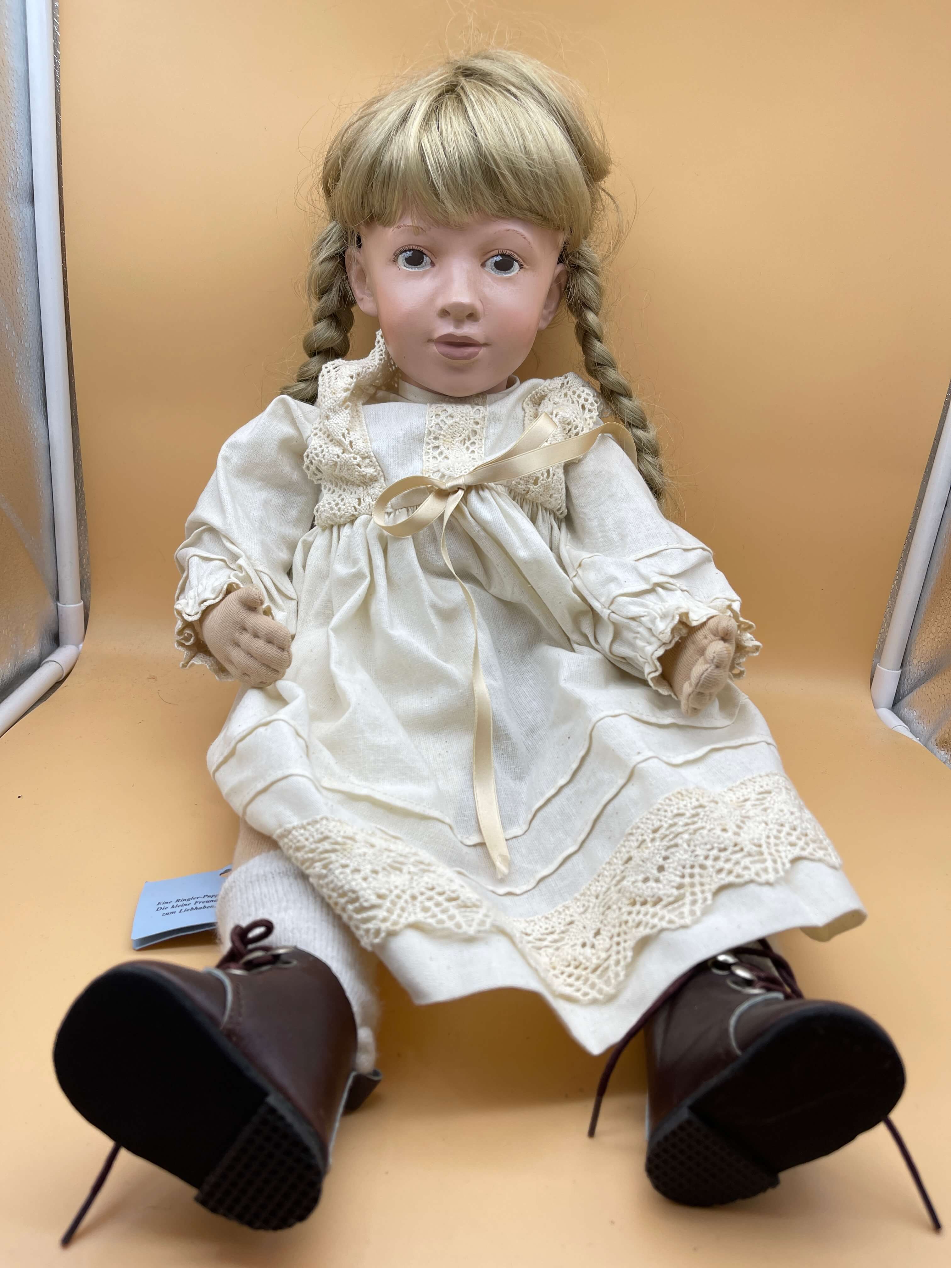 Ringler Puppe 60 cm. Top Zustand  