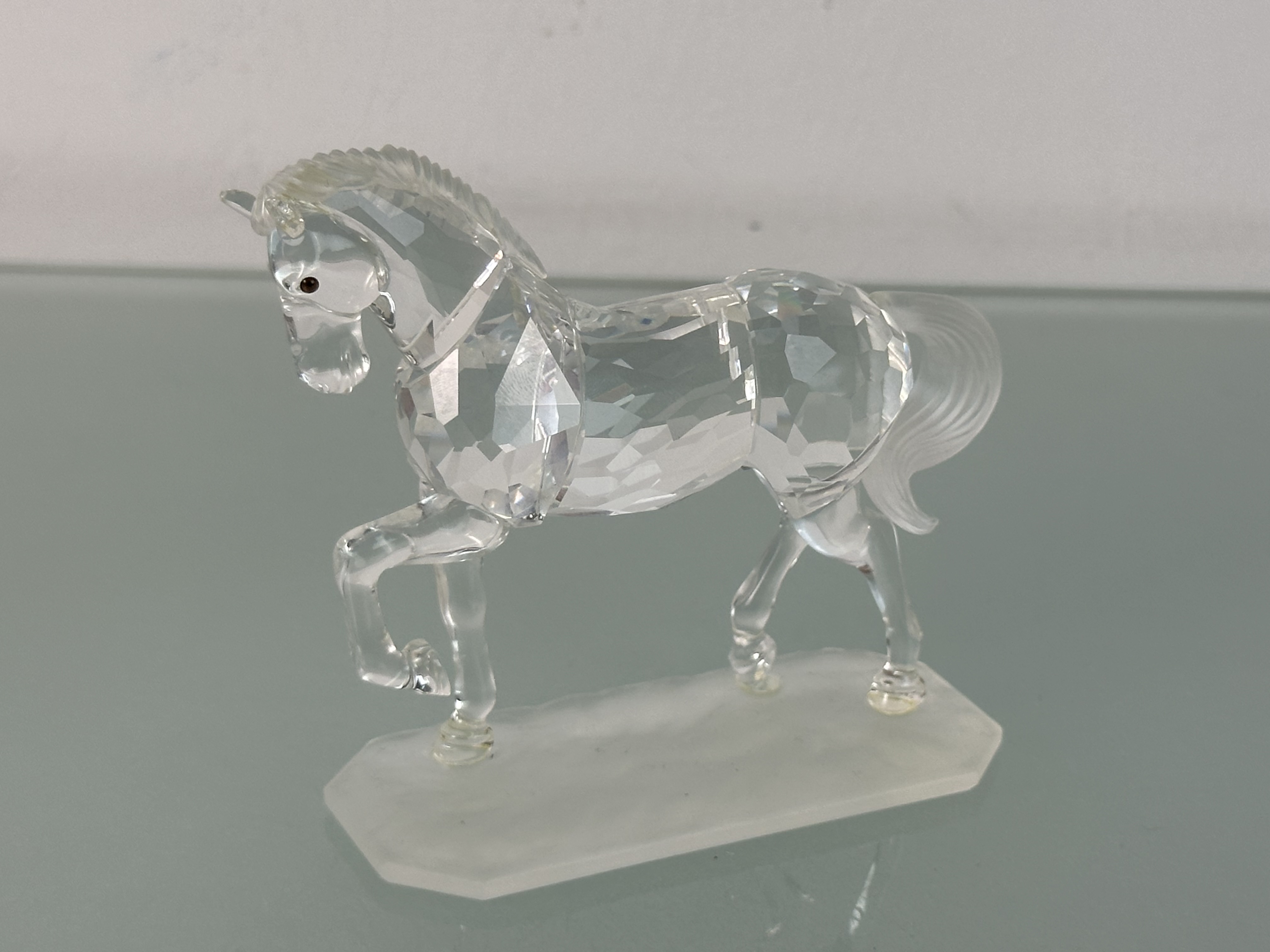  Swarovski Figur Kristall 221609 Araber Hengst 10,5 cm. Top Zustand
