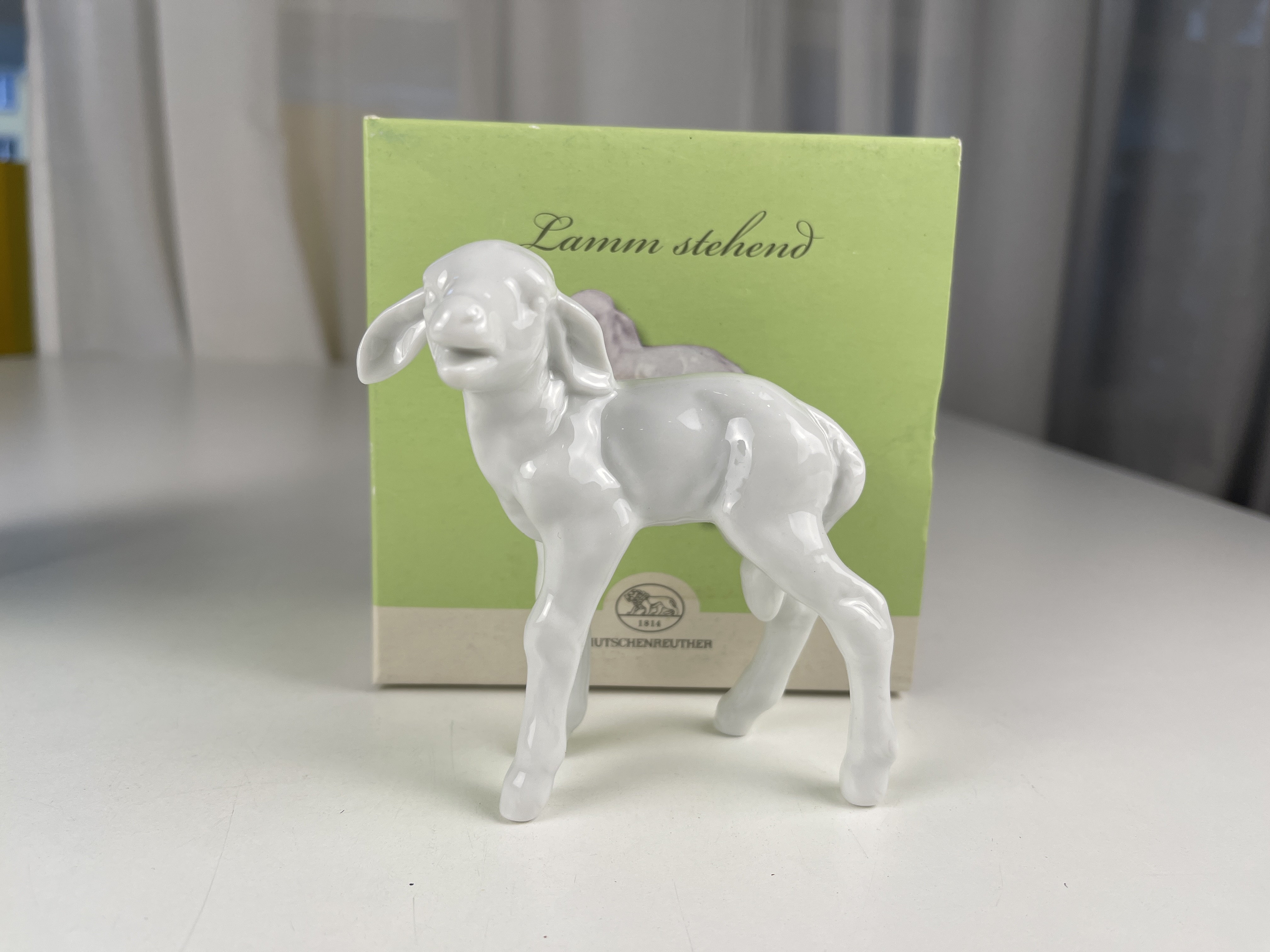 Hutschenreuther Porzellan Figur Schaf 10 cm OVP - 1 Wahl. Top Zustand 