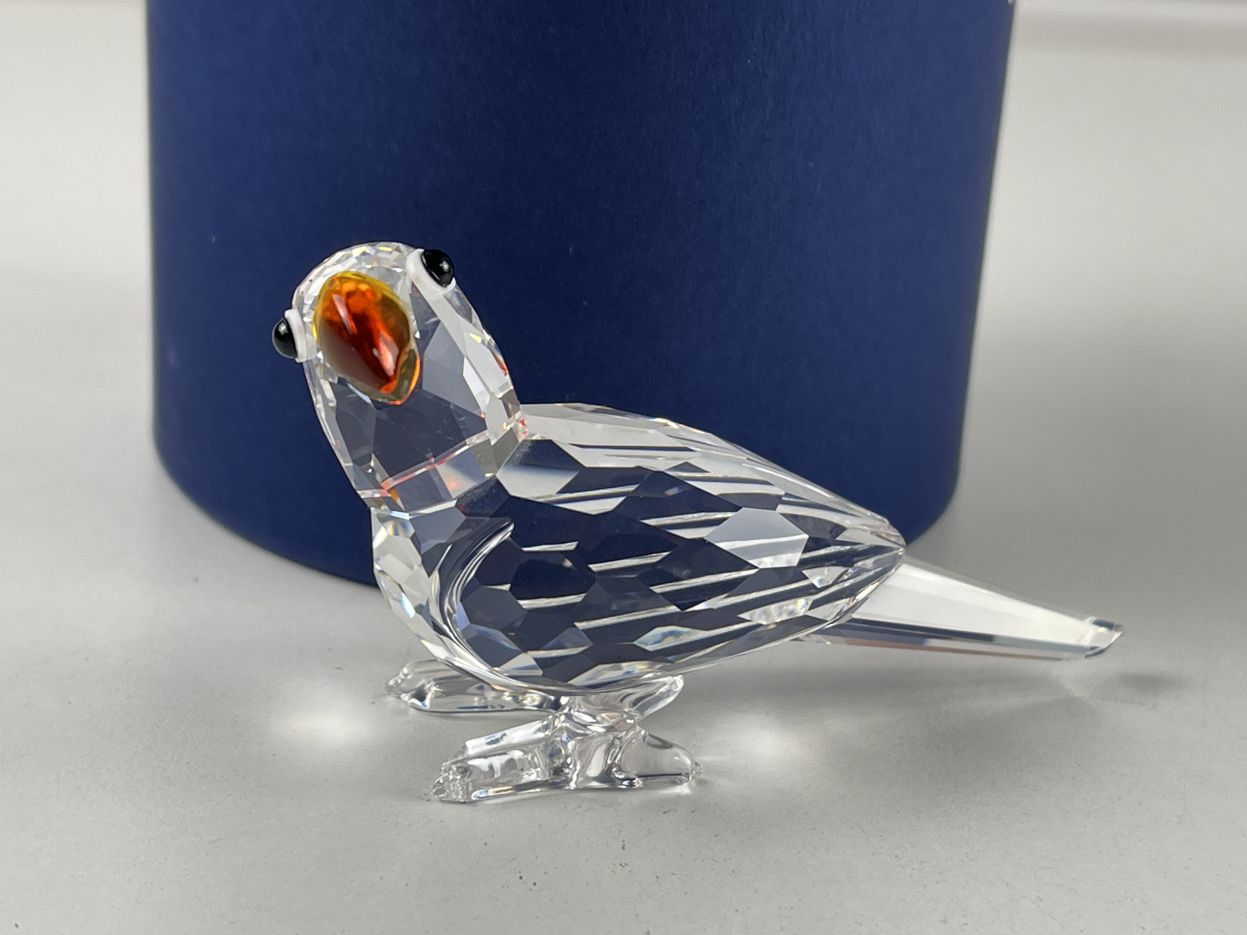 Swarovski Figur 294047 Kristall Papagei 7 cm Mit Ovp - Zertifikat Top Zustand 