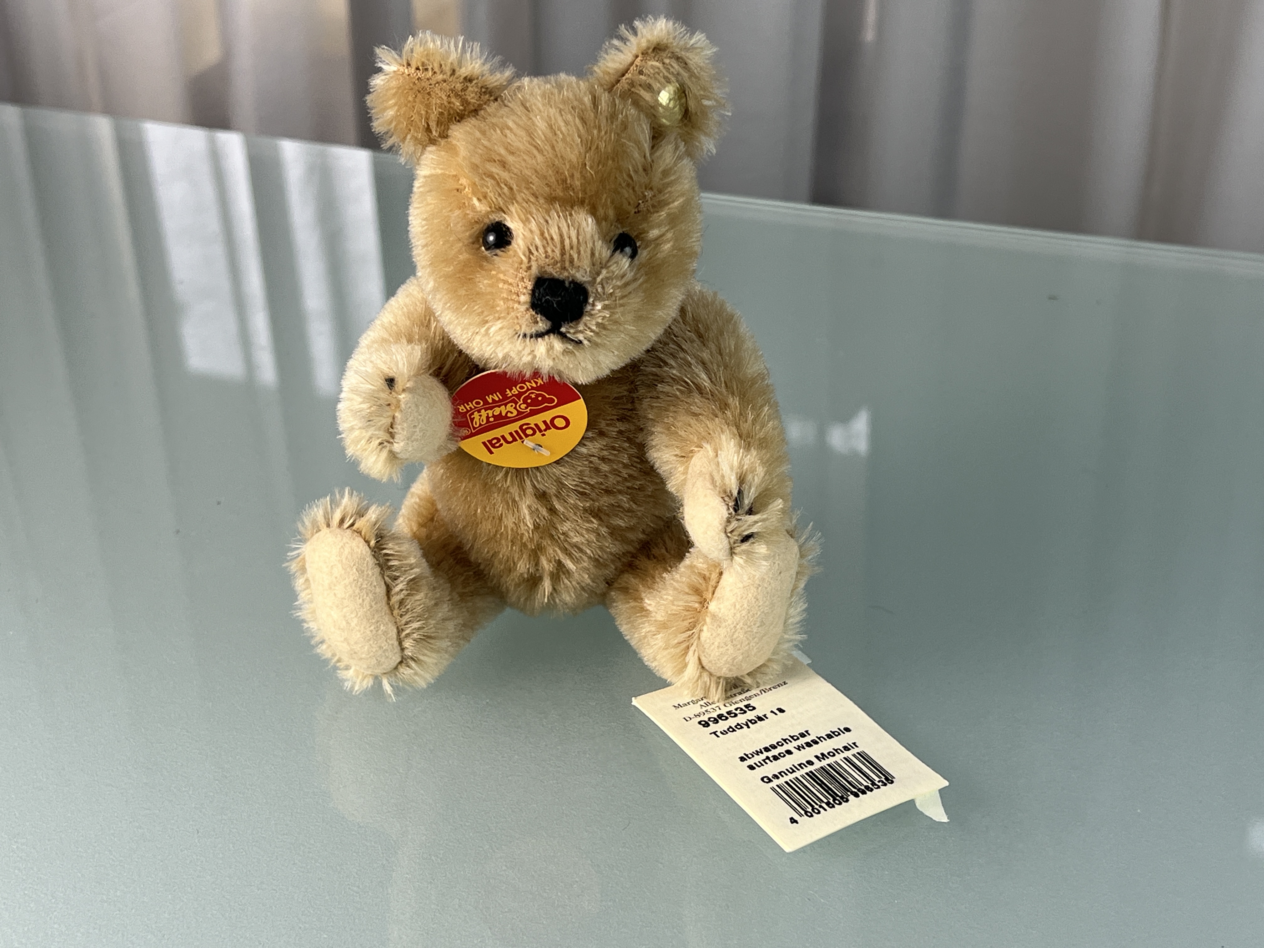  Steiff Tier 996535 Teddybär 18 cm. Top Zustand 