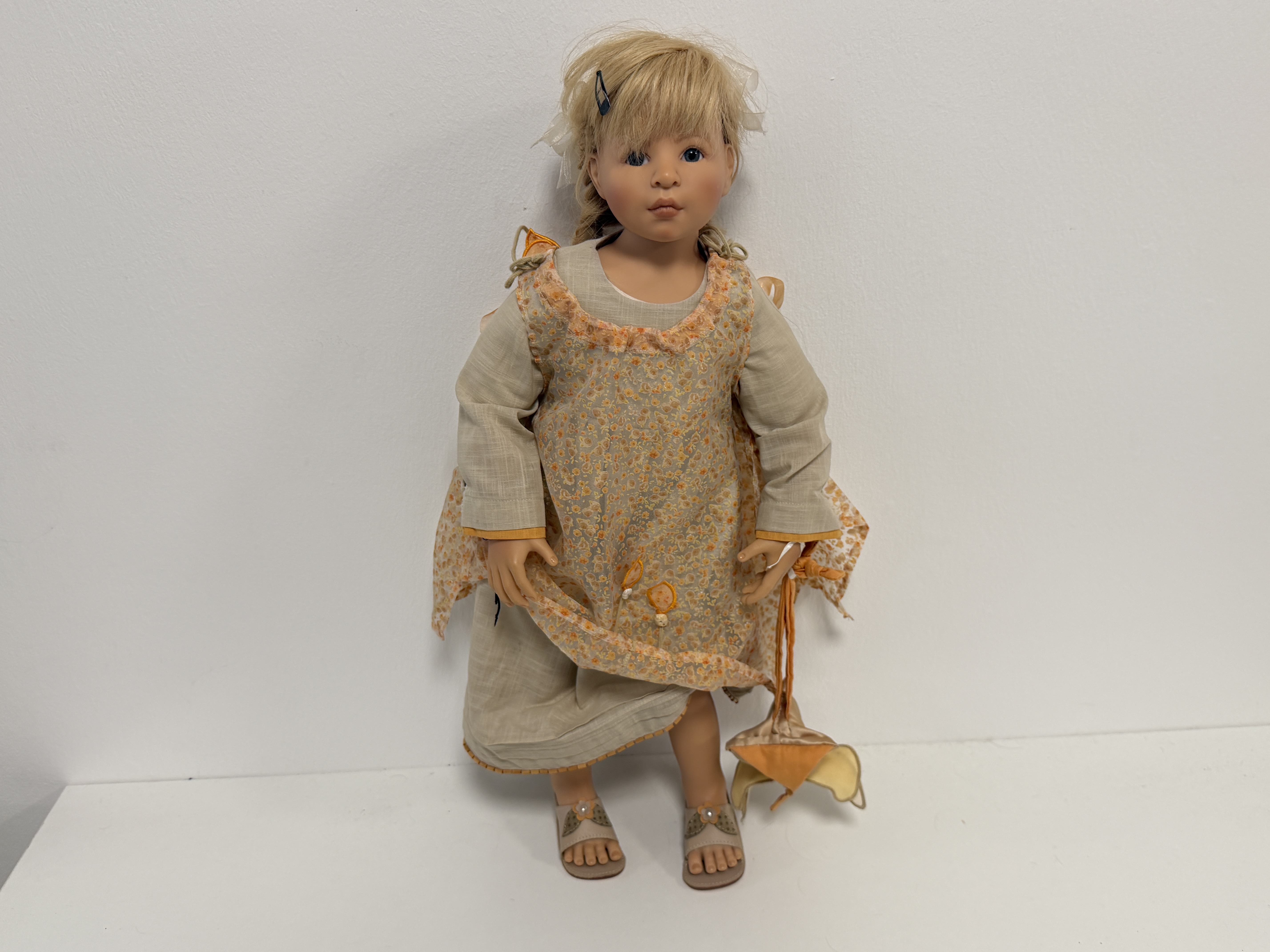 Heidi Plusczok Künstlerpuppe Vinyl Puppe 66 cm. Top Zustand