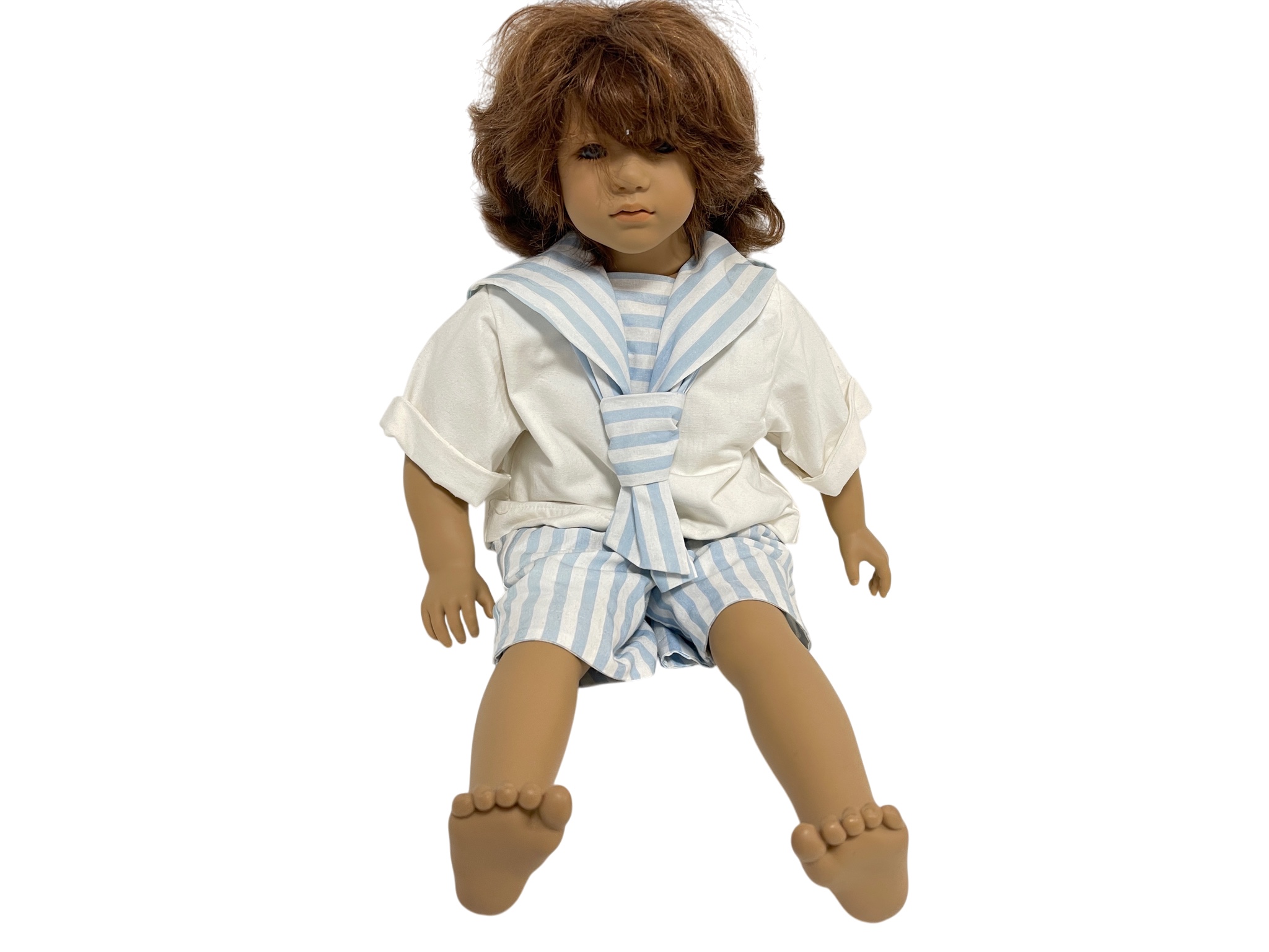 Annette Himstedt Puppe Enzo 58 cm. Top Zustand   