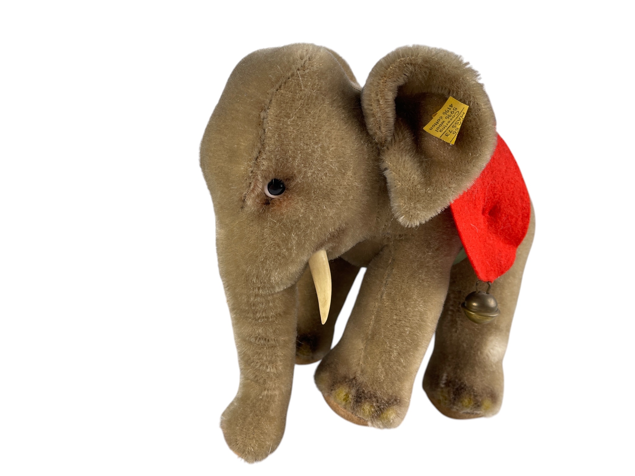 Steiff Tier Stofftier Sammler 0500/17 Elefant 17 cm. Top Zustand  