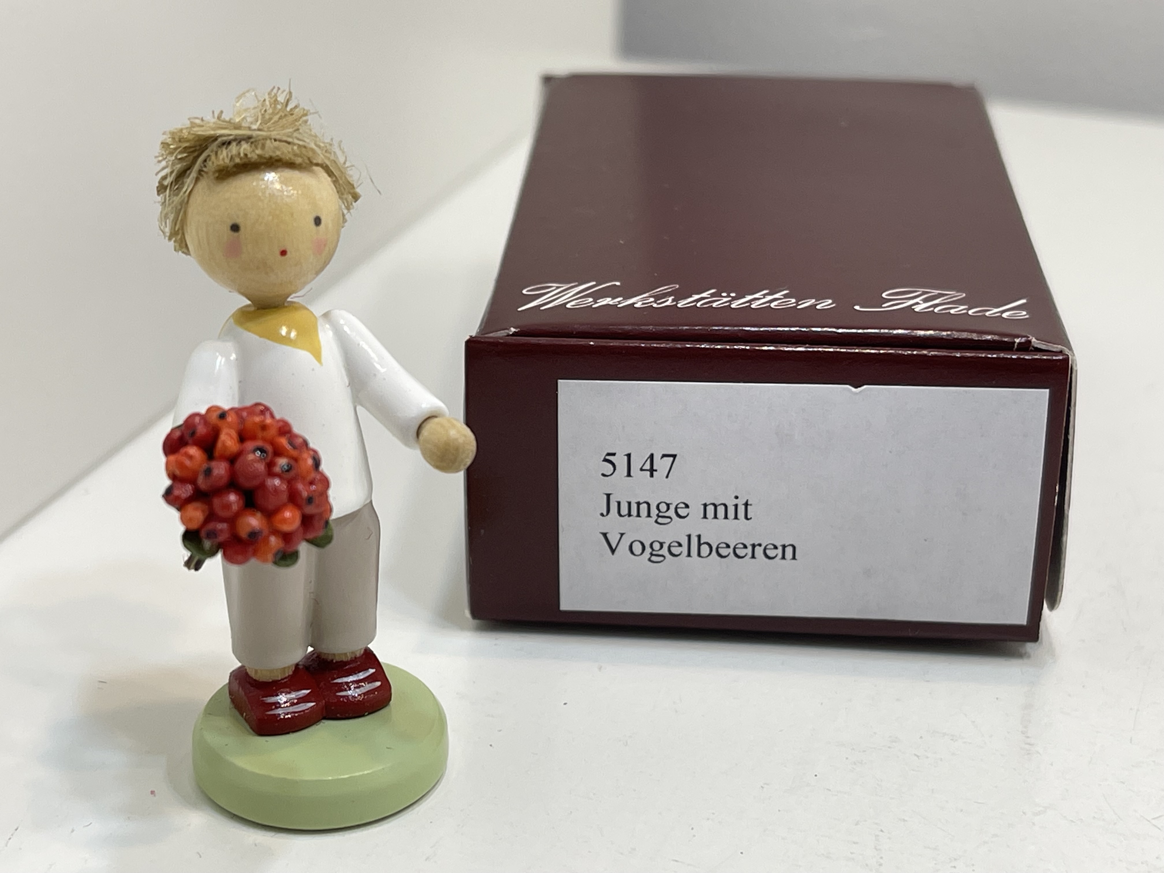 Erzgebirge Flade Figur 5 cm - Top Zustand      