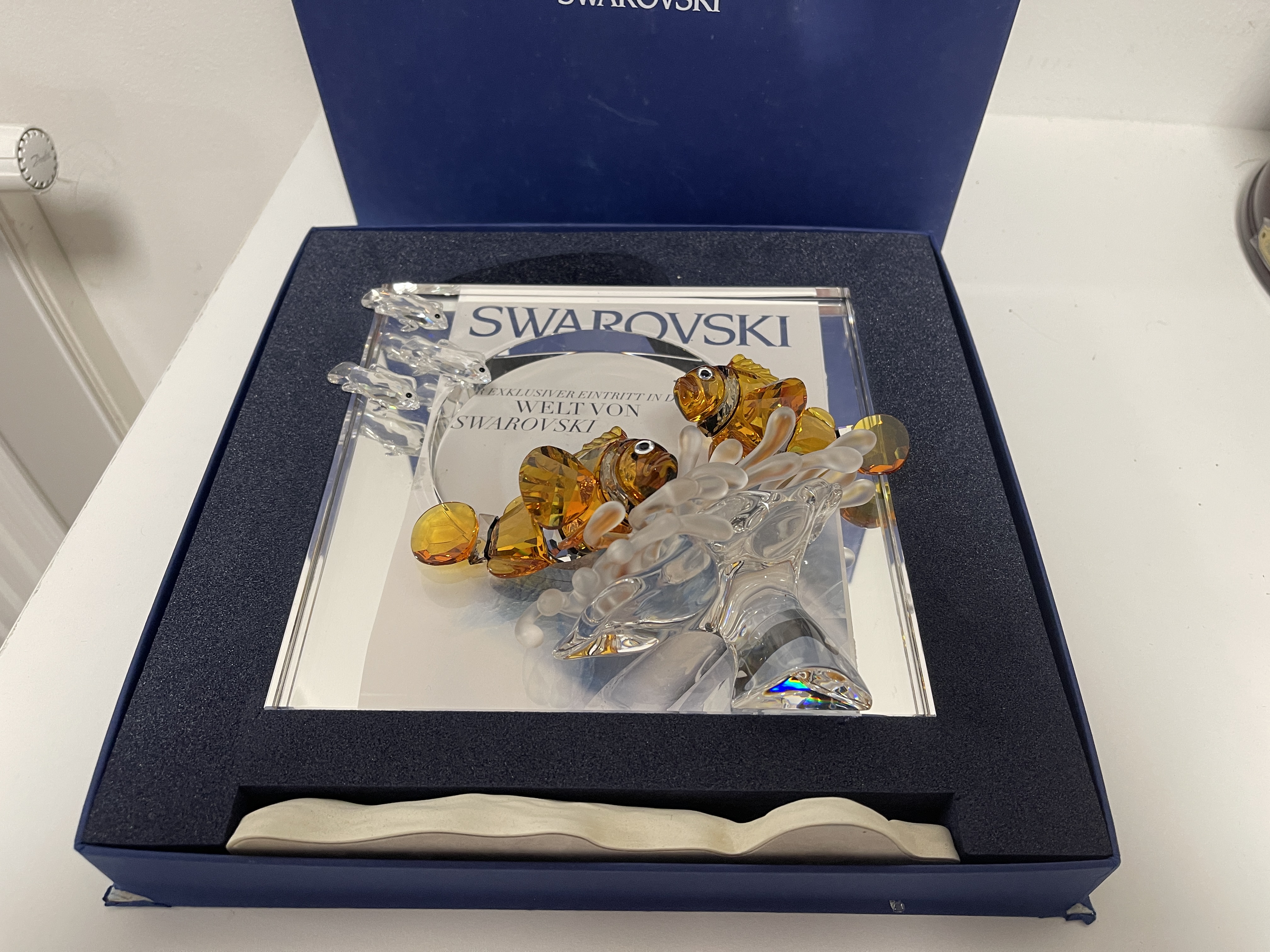  Swarovski Figur 657120 Wonders of the Sea Harmony 20 cm Inkl. Kiste. Top Zustand 