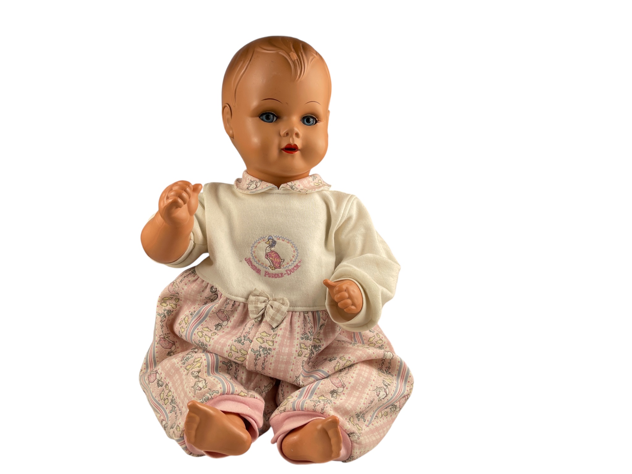 Künstlerpuppe Vinyl Puppe 54 cm. Guter Zustand    