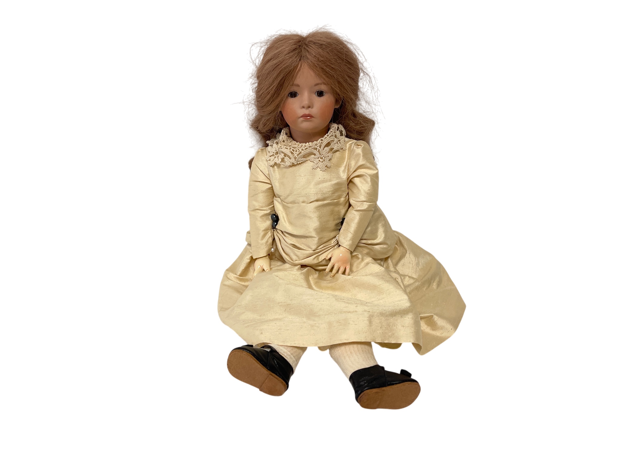 Künstlerpuppe Porzellanpuppe 52 cm. Top Zustand   