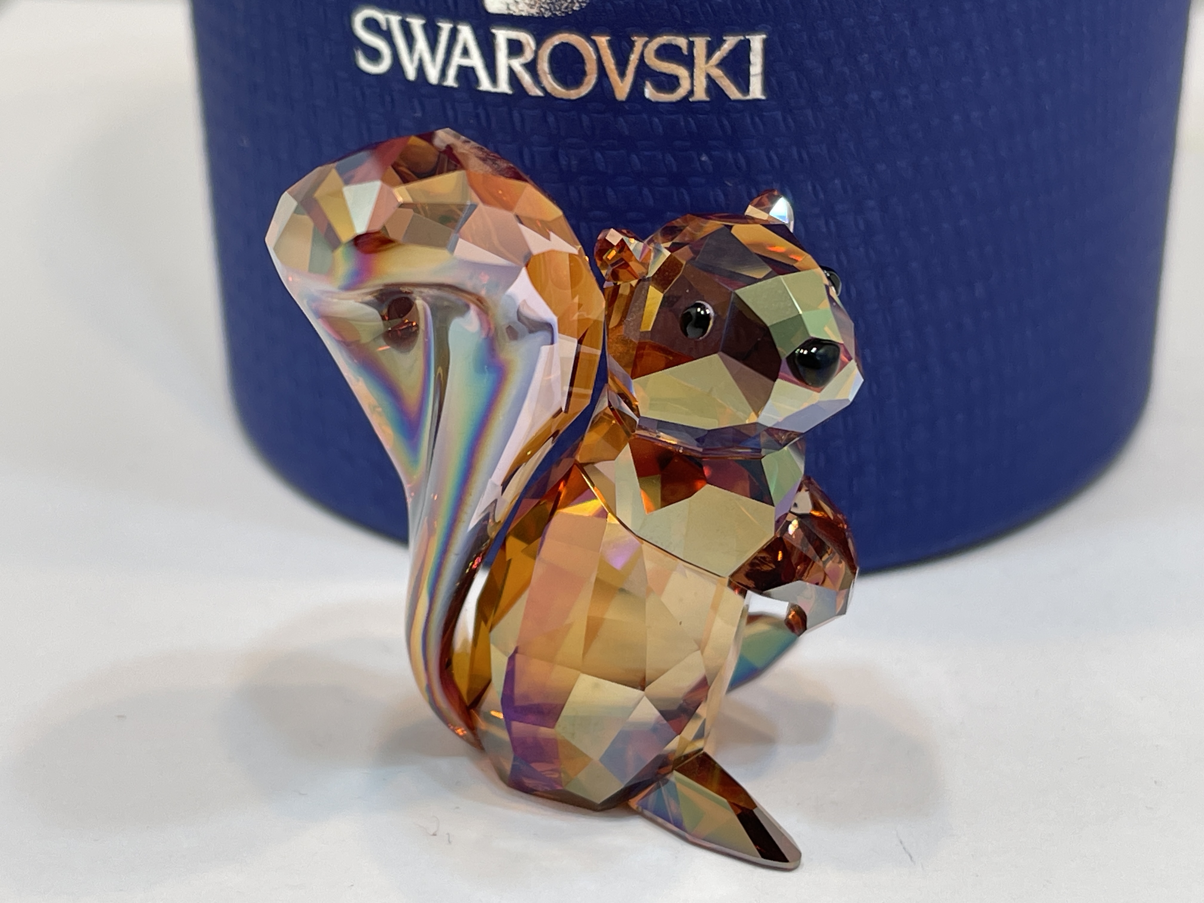 Swarovski Figur 1142807 Eichhörnchen 4,6 cm. Ovp + Zertifikat 