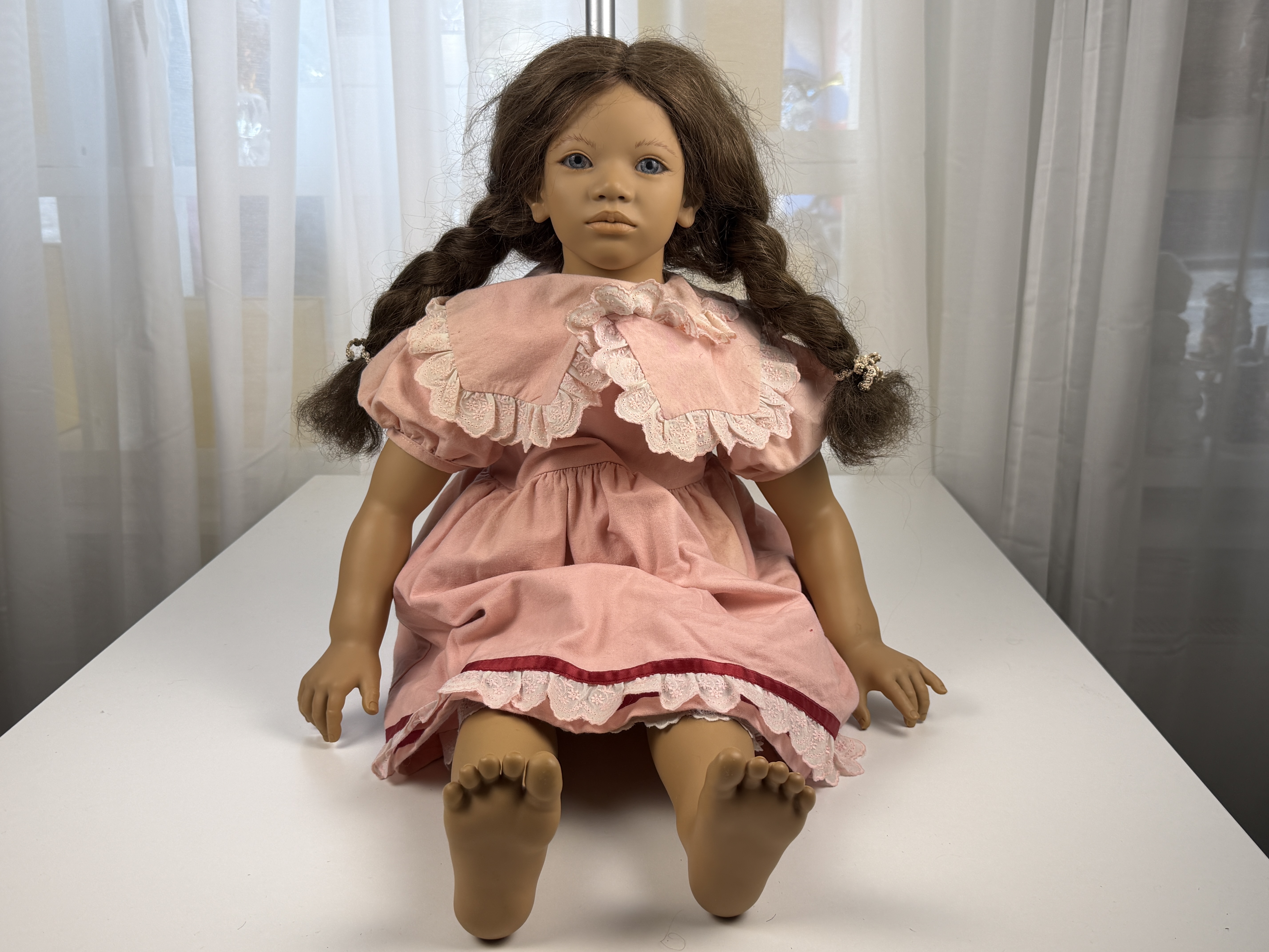 Künstlerpuppe Annette Himstedt Puppe Lona 72 cm. Top Zustand. Sehr selten.  