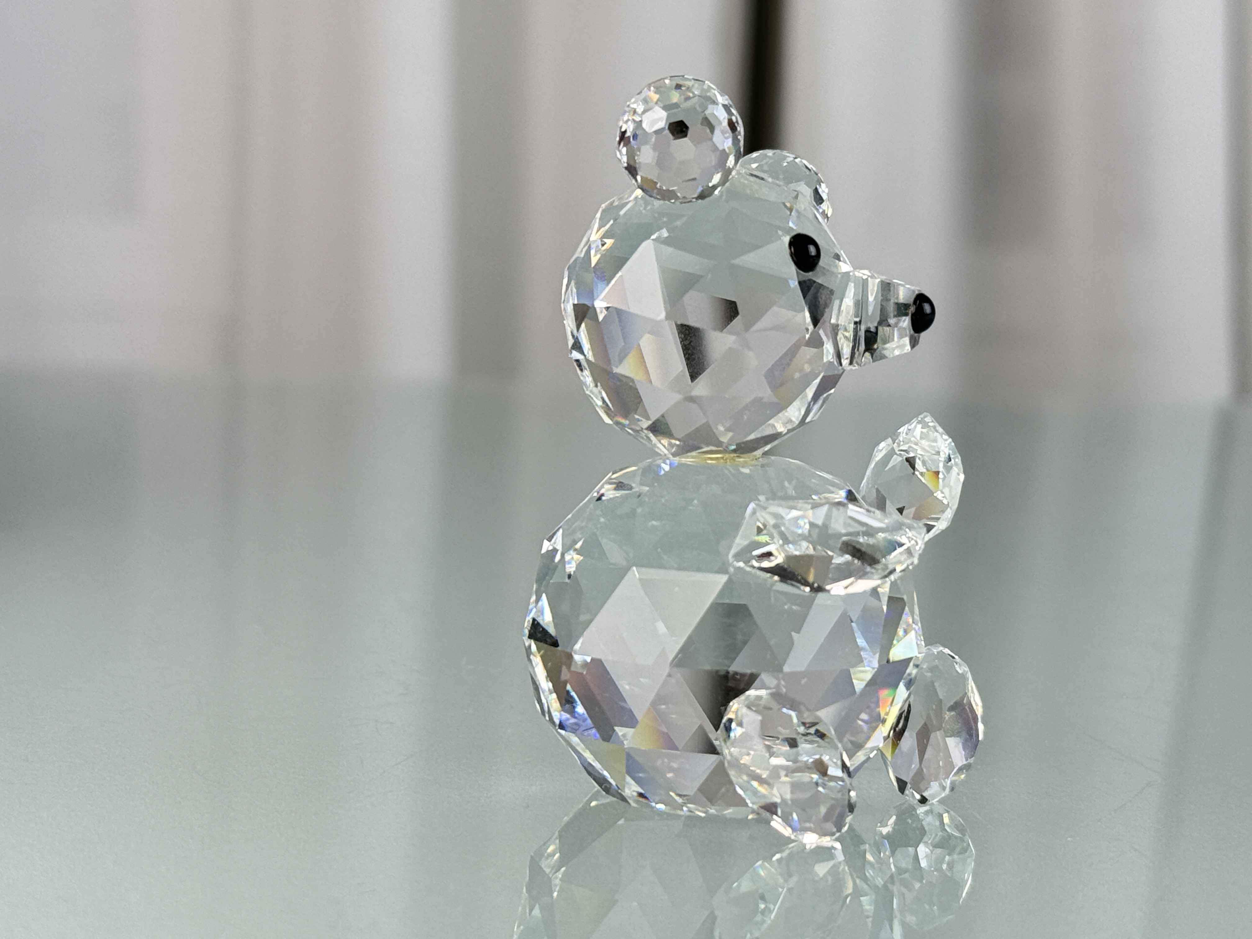 Swarovski Figur 010009 Großer Teddy Bär 7 cm. Top Zustand 