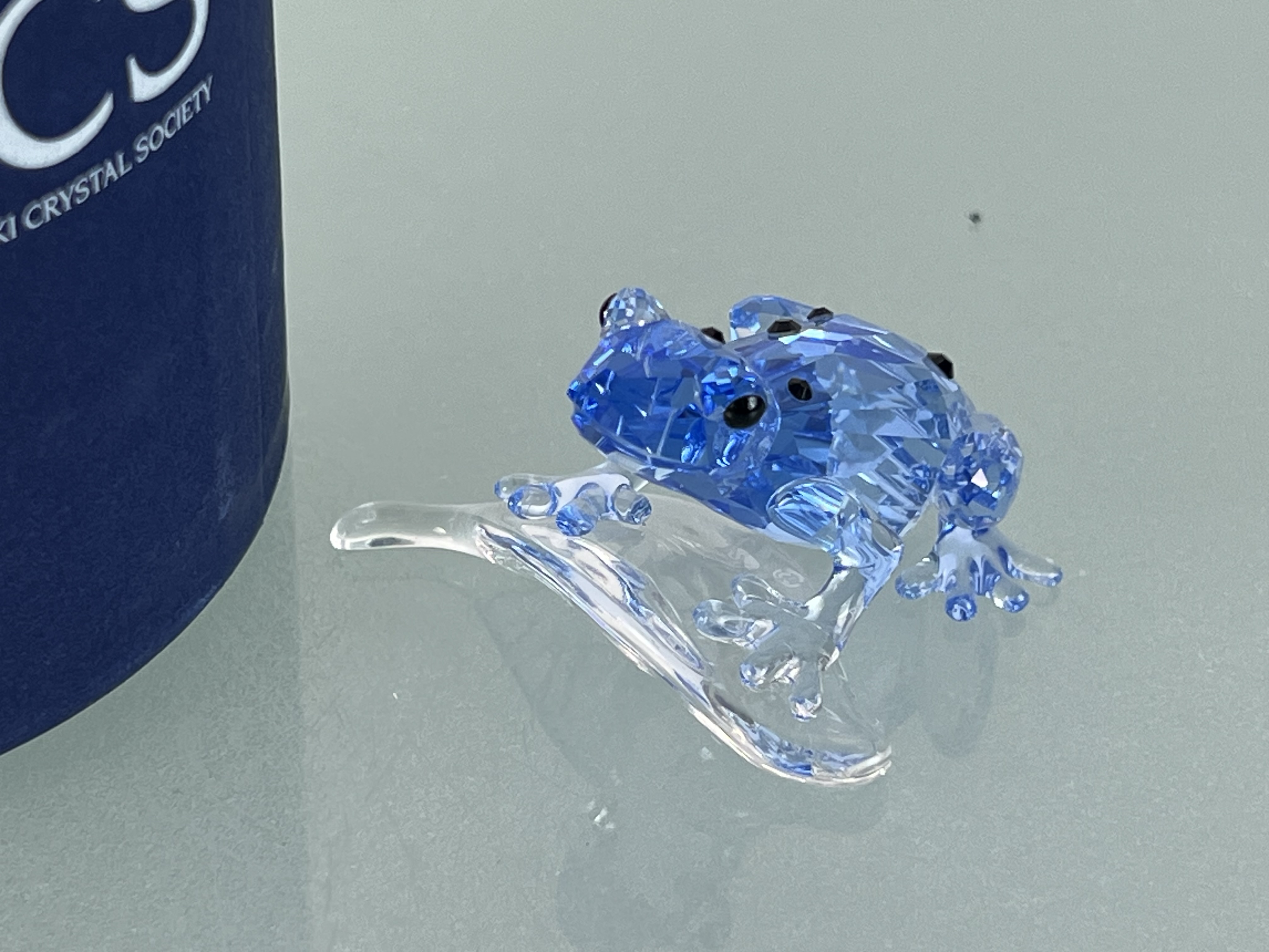 Swarovski Figur 955439 Frosch Pfeilgiftfrosch 5 cm. Mit OVP & Zertifikat Top Zustand