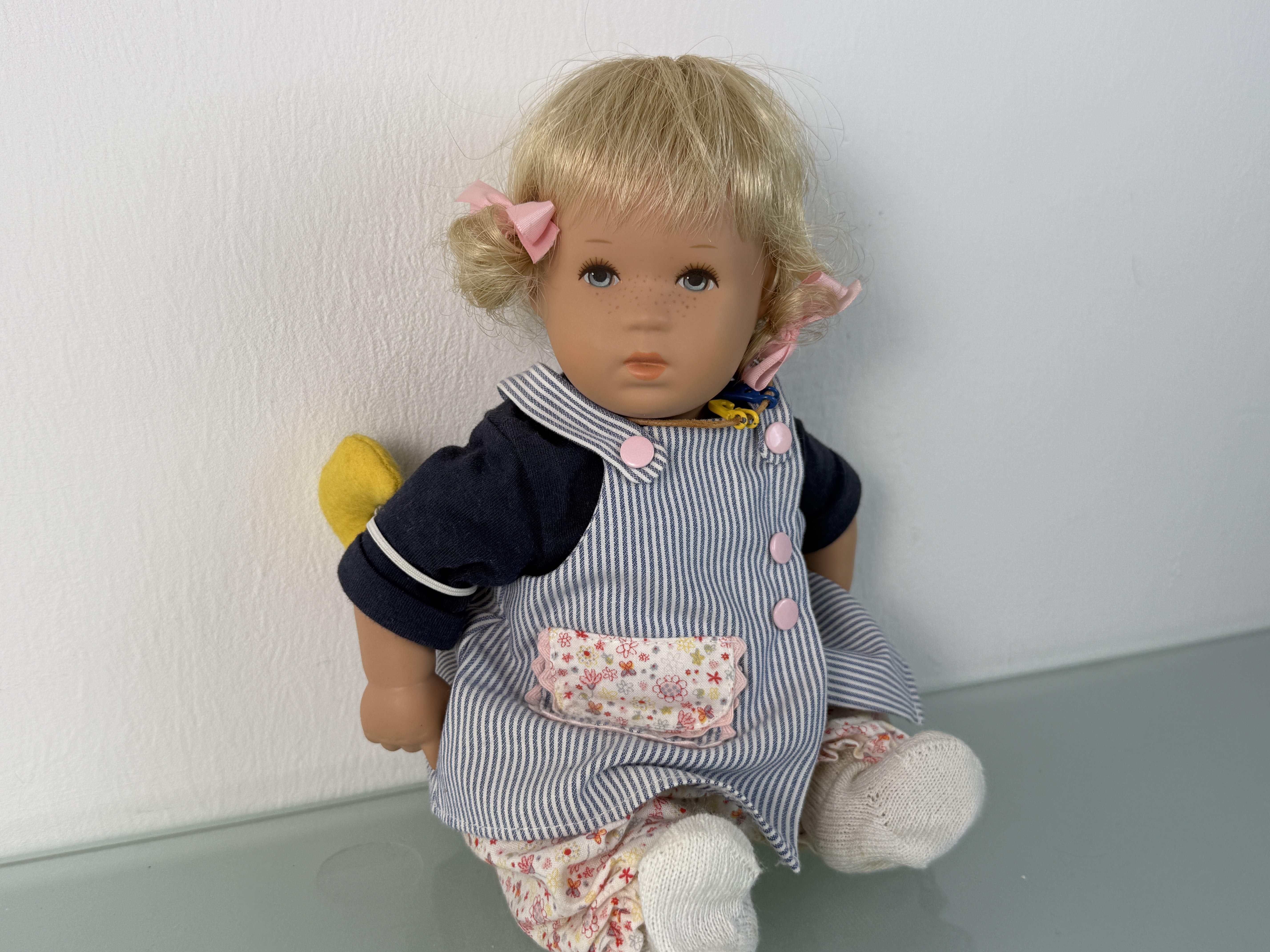 Künstlerpuppe Badebaby Käthe Kruse Vinyl Puppe 29 cm. Top Zustand   