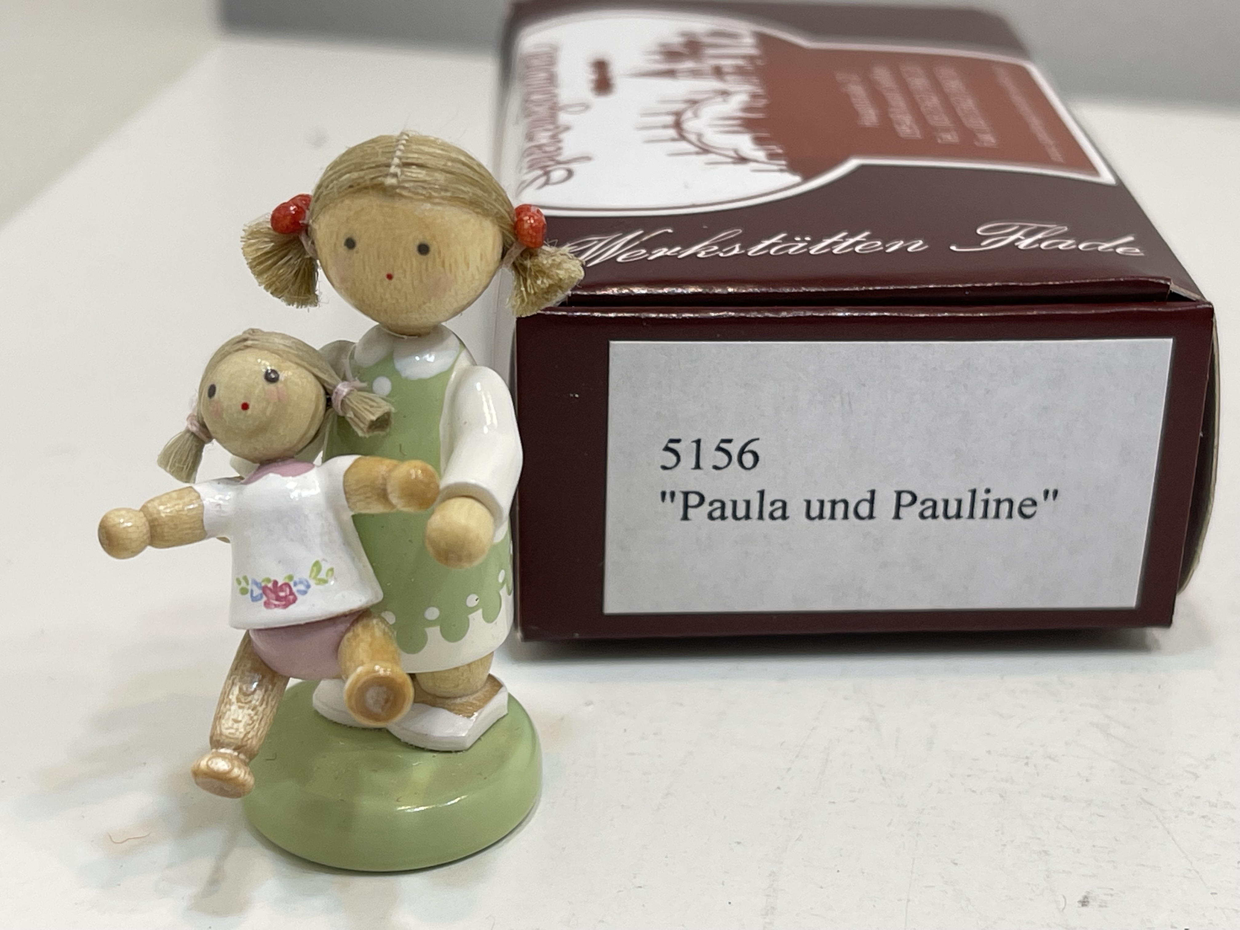 Erzgebirge Flade Figur 4,5 cm - Top Zustand  