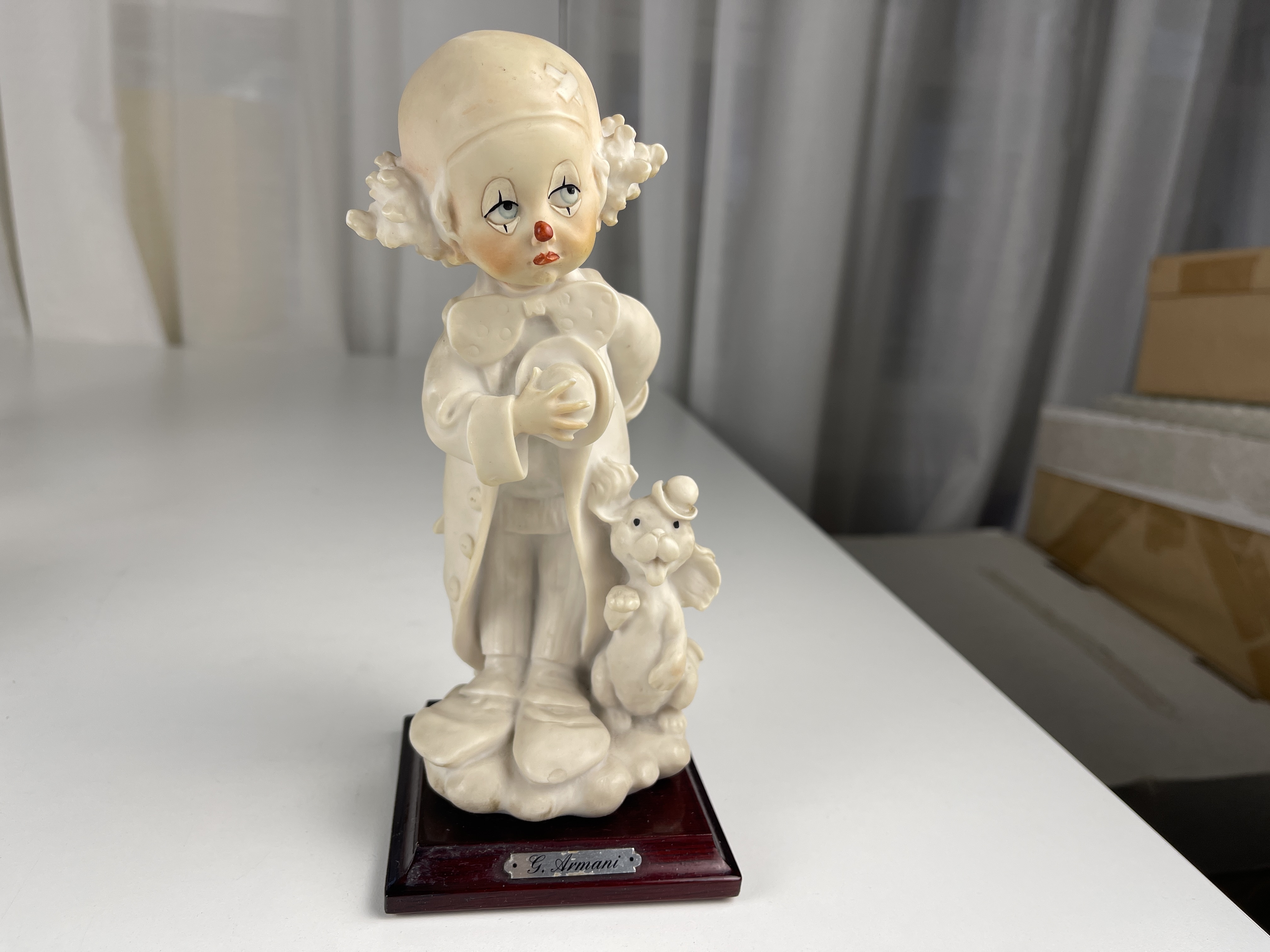Giuseppe Armani Figur  Clown 19 cm - Top Zustand 