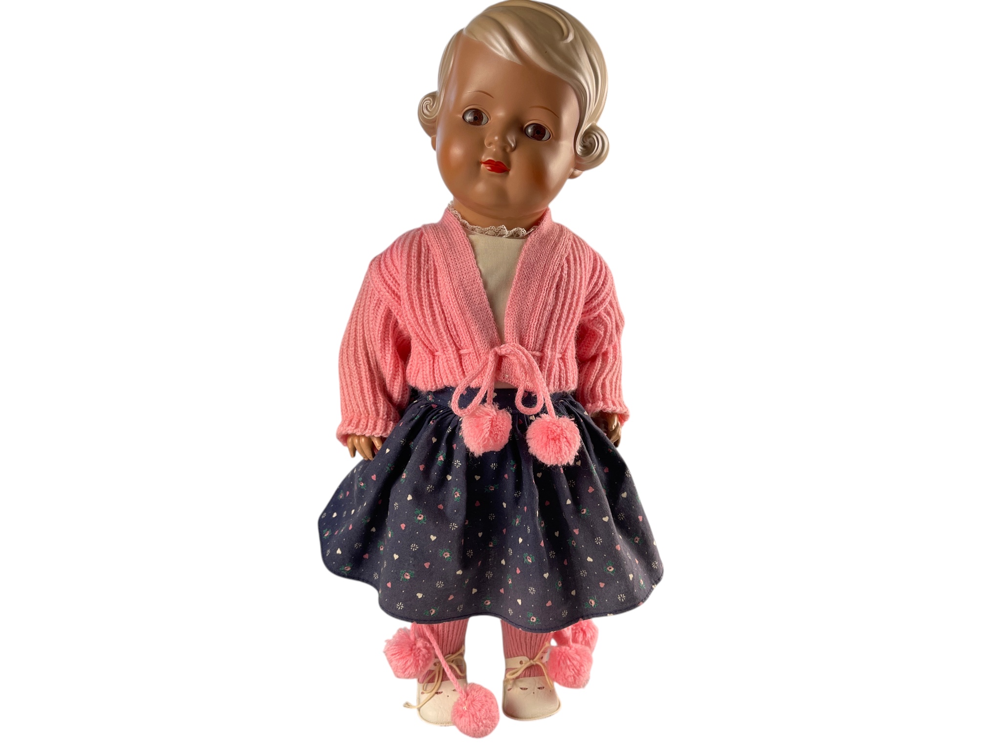 Schildkrötpuppe Tortulon Puppe 46 cm. Top Zustand.  