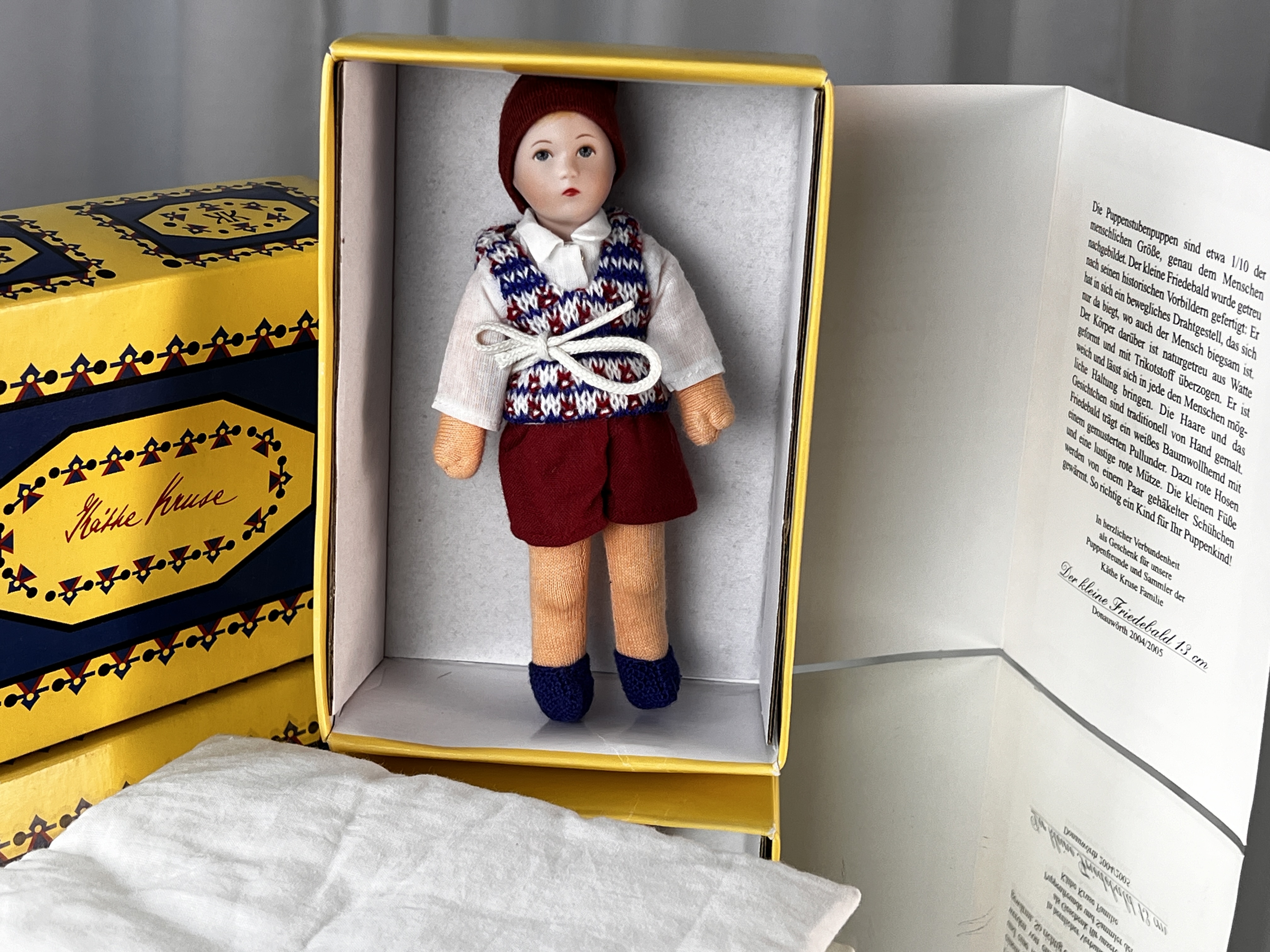 Käthe Kruse Puppe 15 cm. Top Zustand  