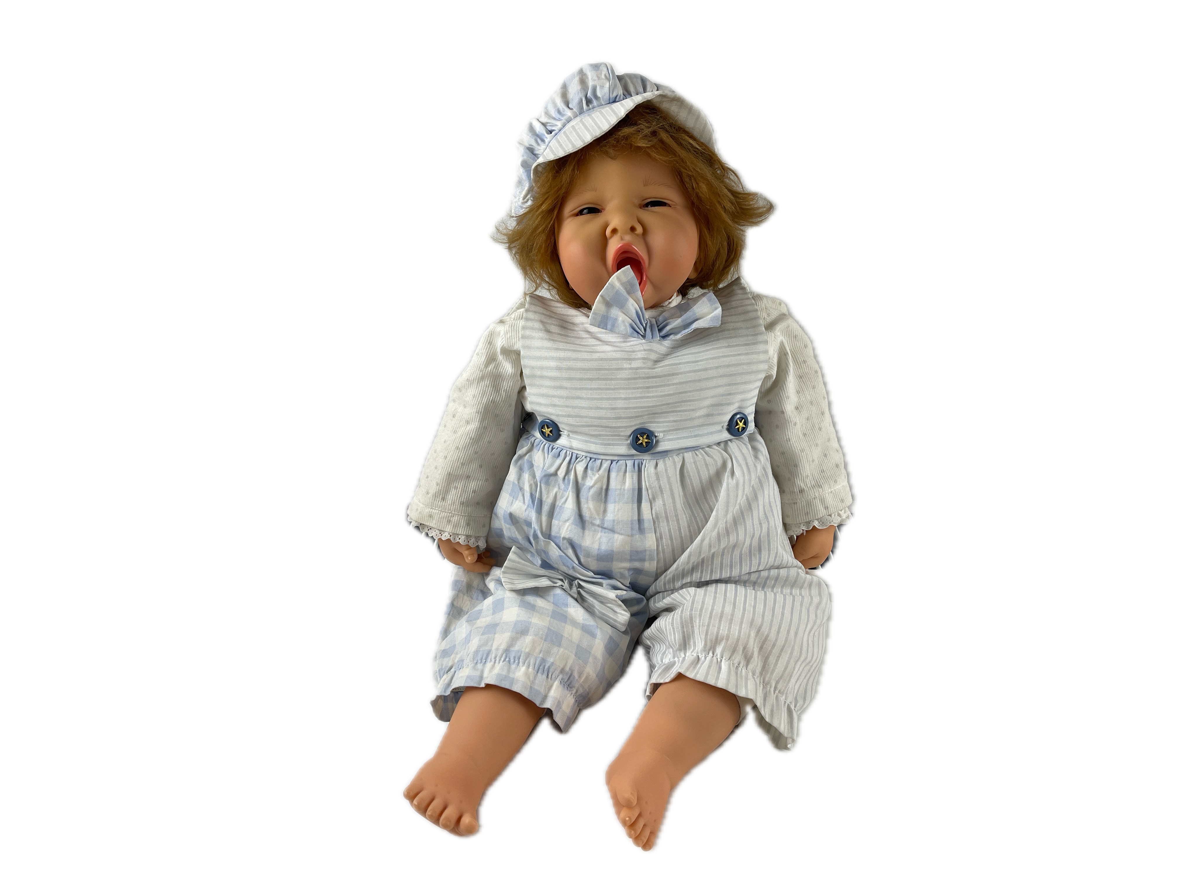 Künstlerpuppe Götz Carin Lossnitzer Vinyl Puppe 48 cm. Top Zustand 