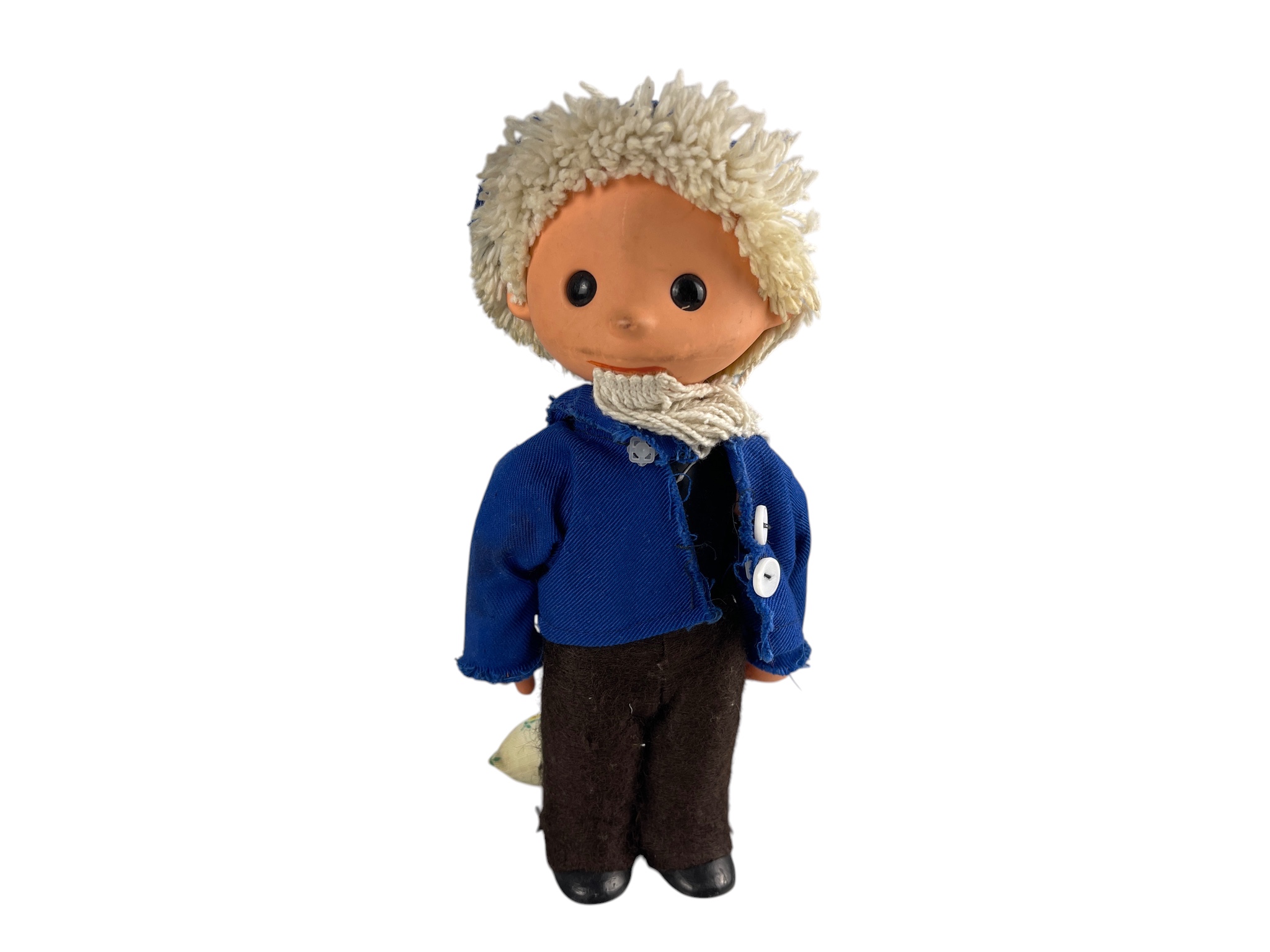 Künstlerpuppe Altes Sandmännchen Puppe 23 cm. Zustand siehe Fotos