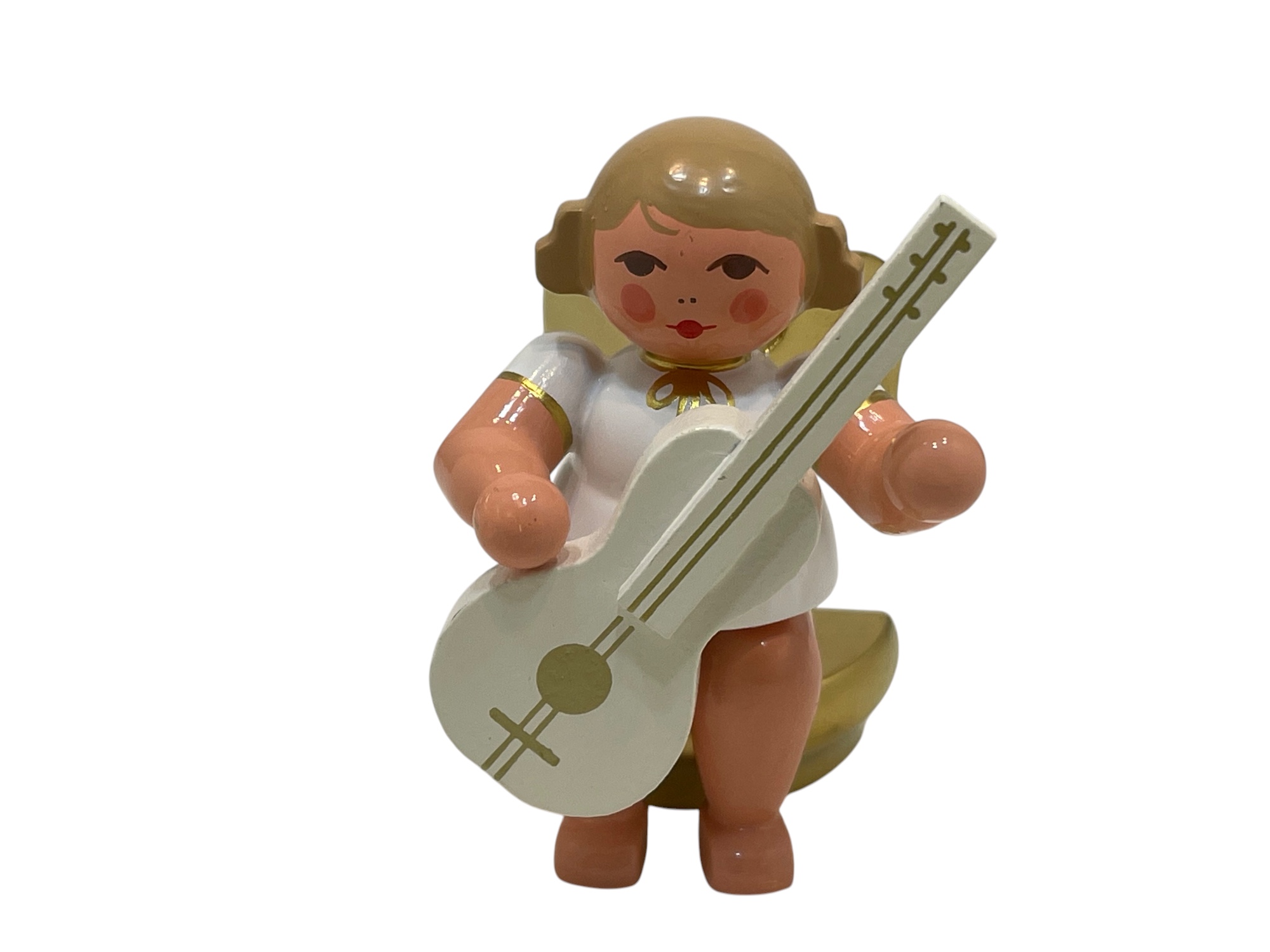 Erzgebirge Figur Christian Ulbricht Engel 6 cm.  Top Zustand  