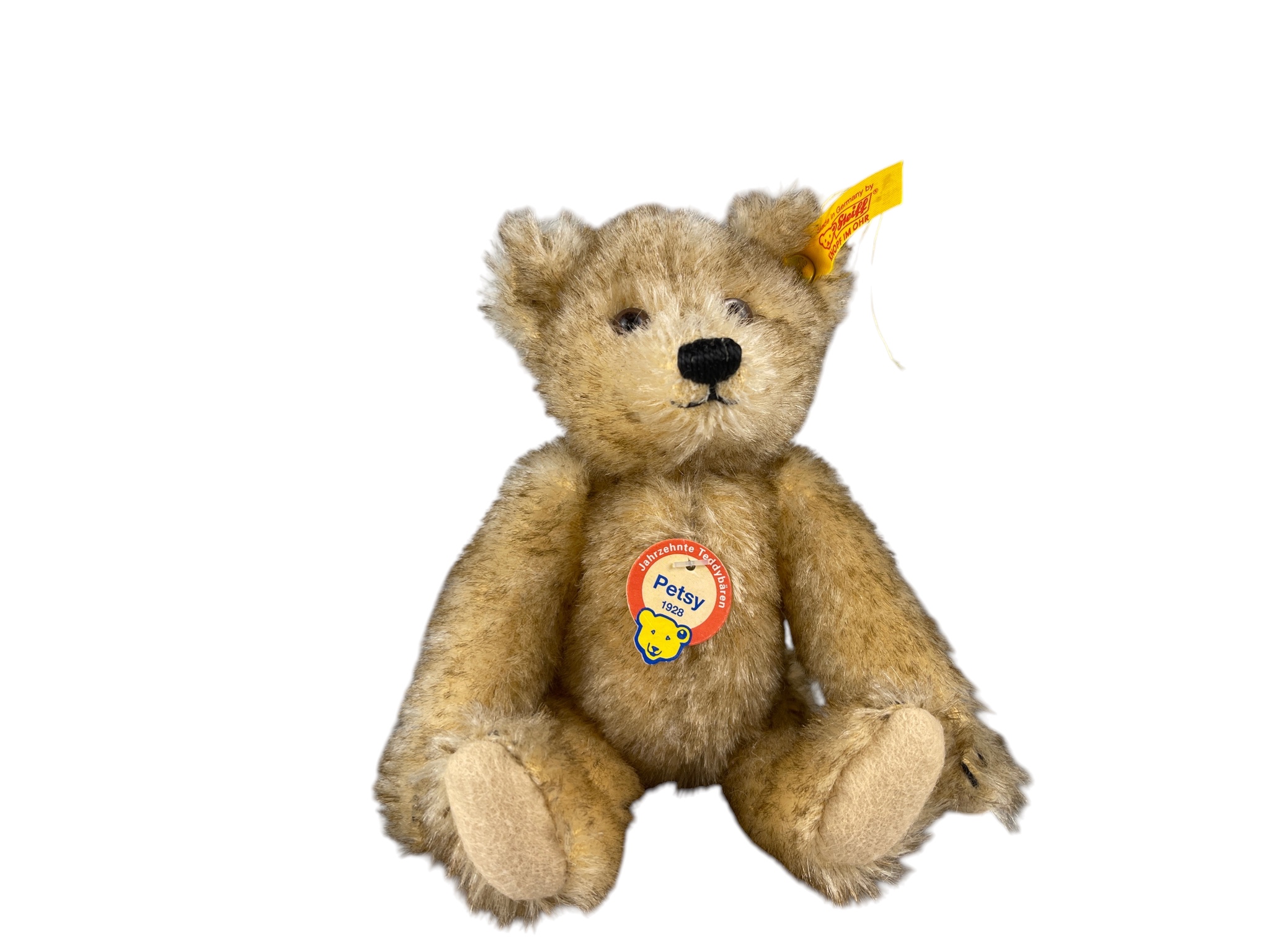 Steiff Tier 029035 Petsy Teddy Bär 15 cm. Top Zustand    