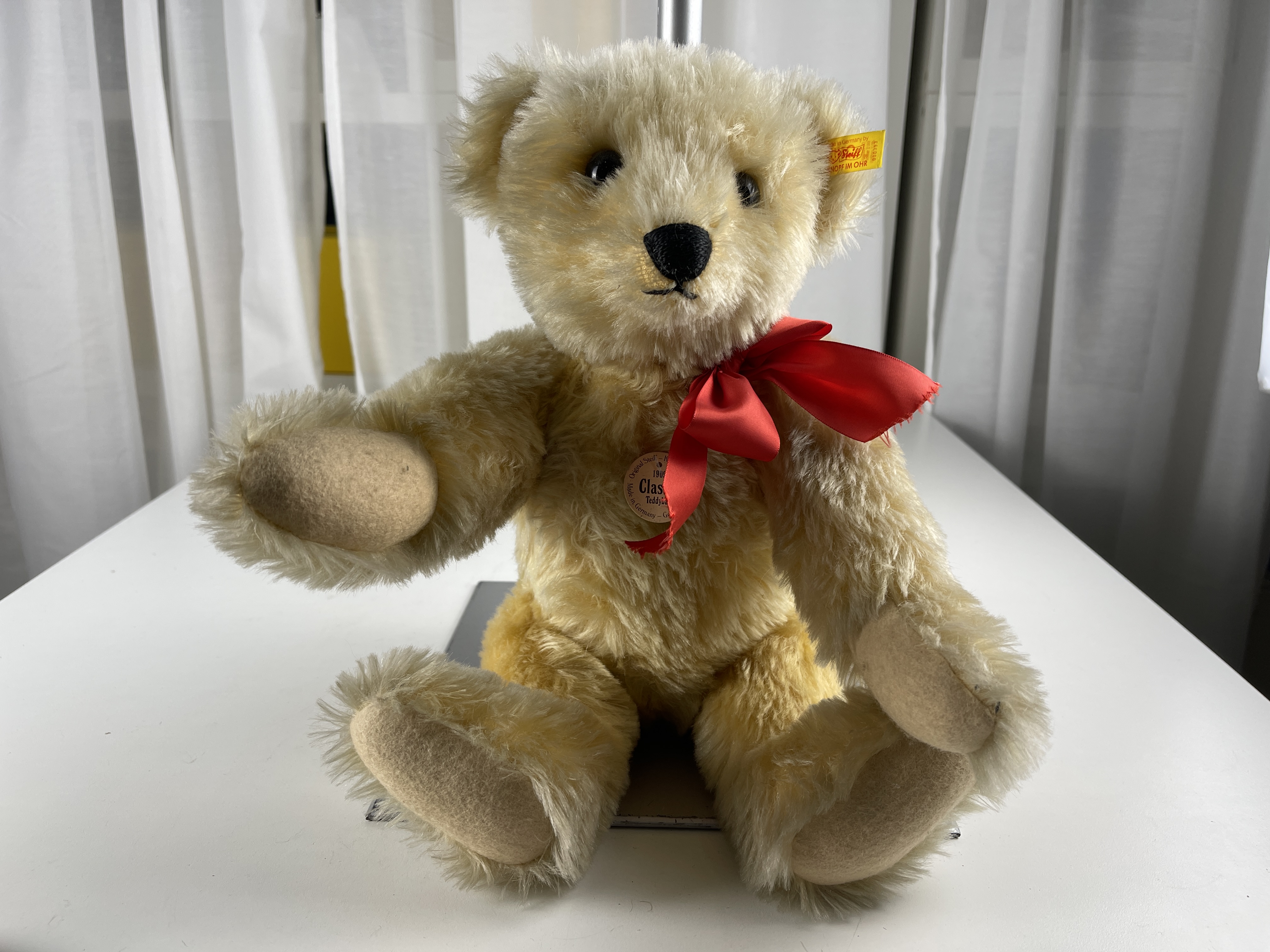 Steiff Tier 000393 Classic Teddy Bär 42 cm. Top Zustand