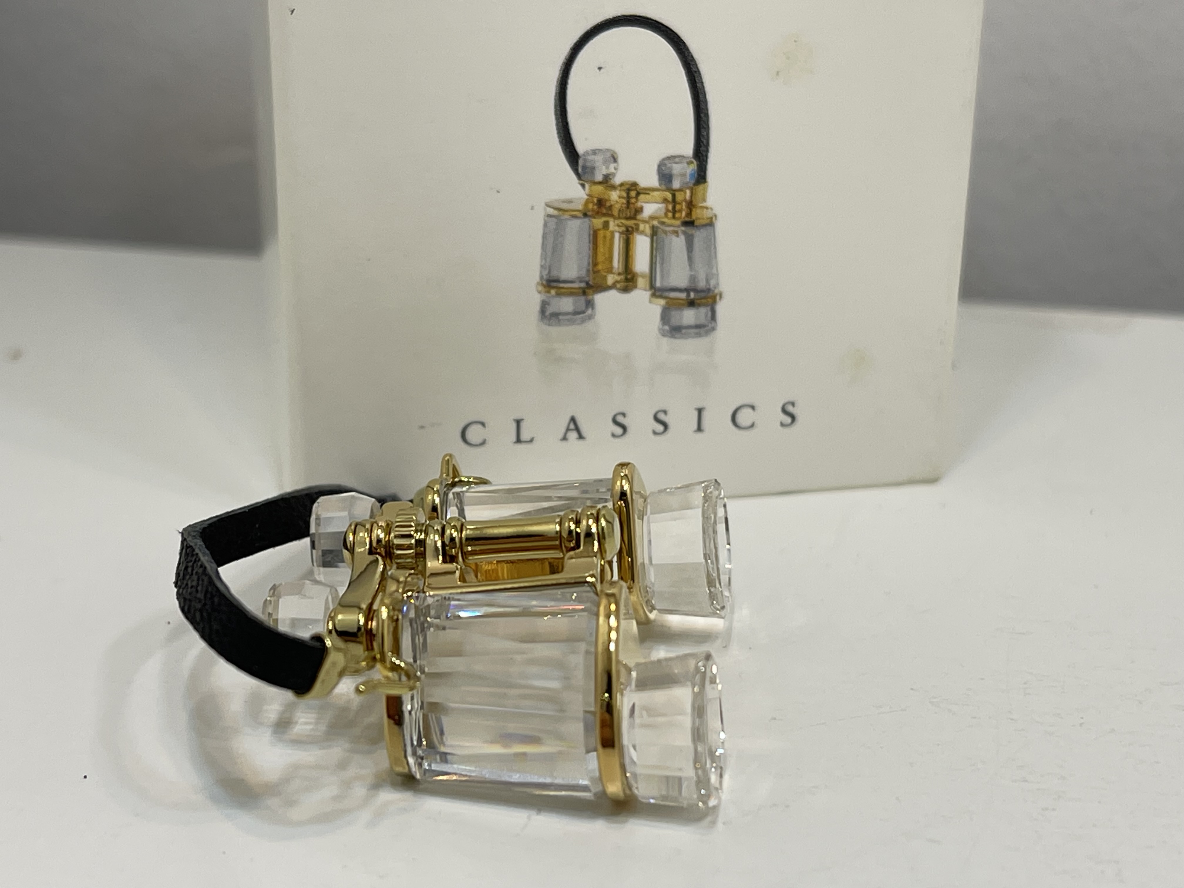 Swarovski Figur 243445 Memories Fernglas 3,5 cm. Top Zustand  